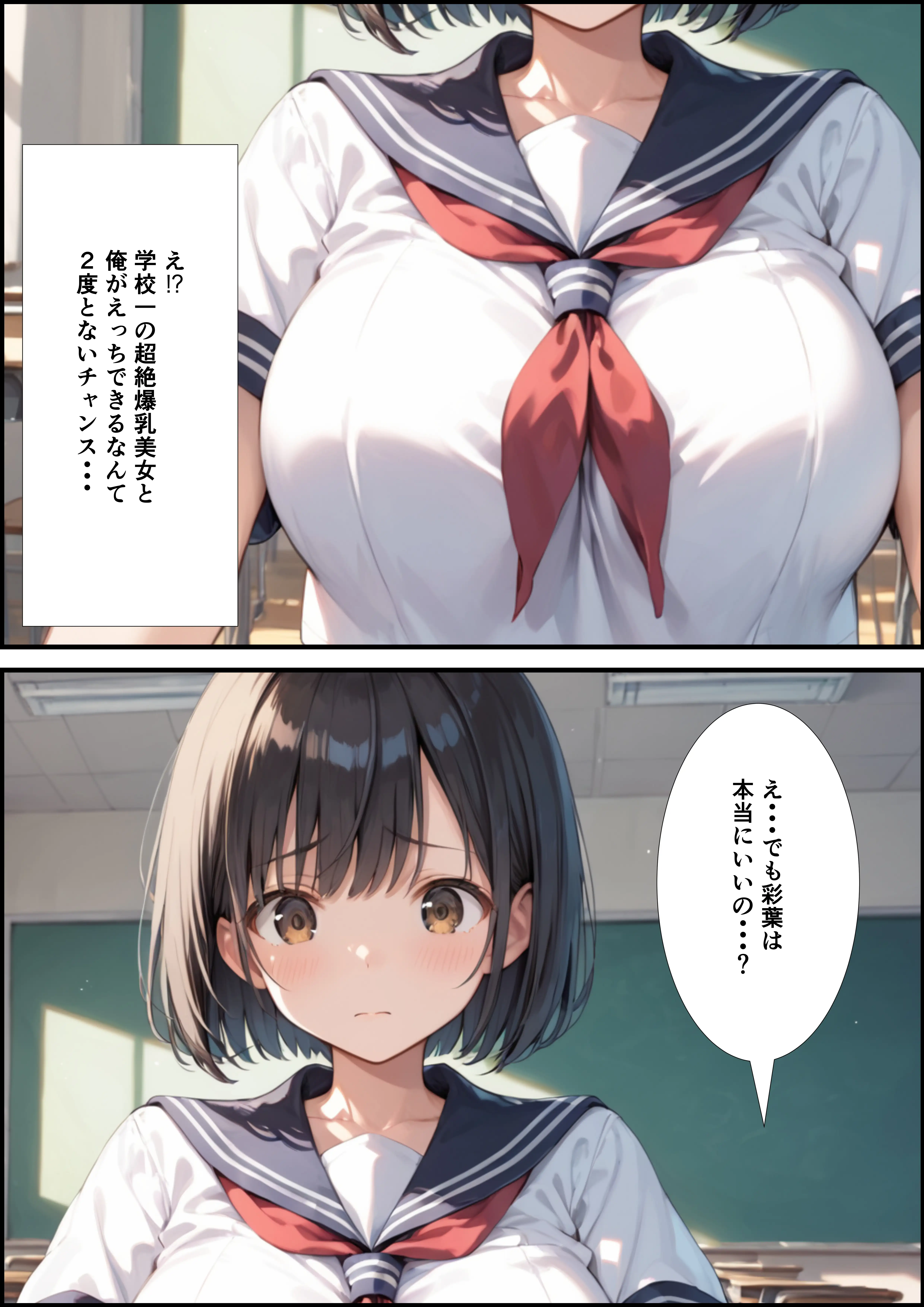 【性春イチャラブDAYS】部活を辞めようとしたら爆乳マネージャーの家でえっちすることになった件 4ページ