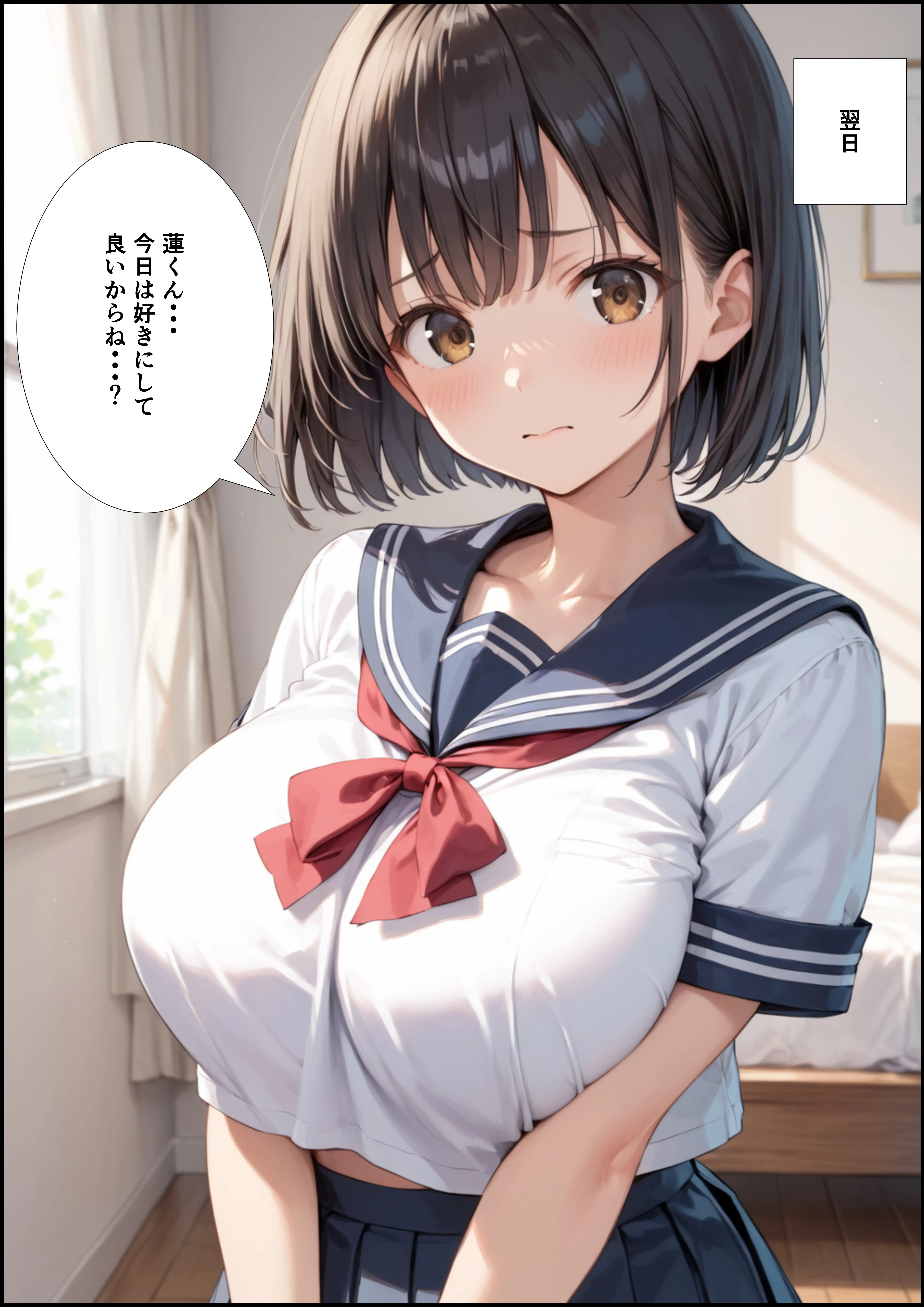 【性春イチャラブDAYS】部活を辞めようとしたら爆乳マネージャーの家でえっちすることになった件 6ページ