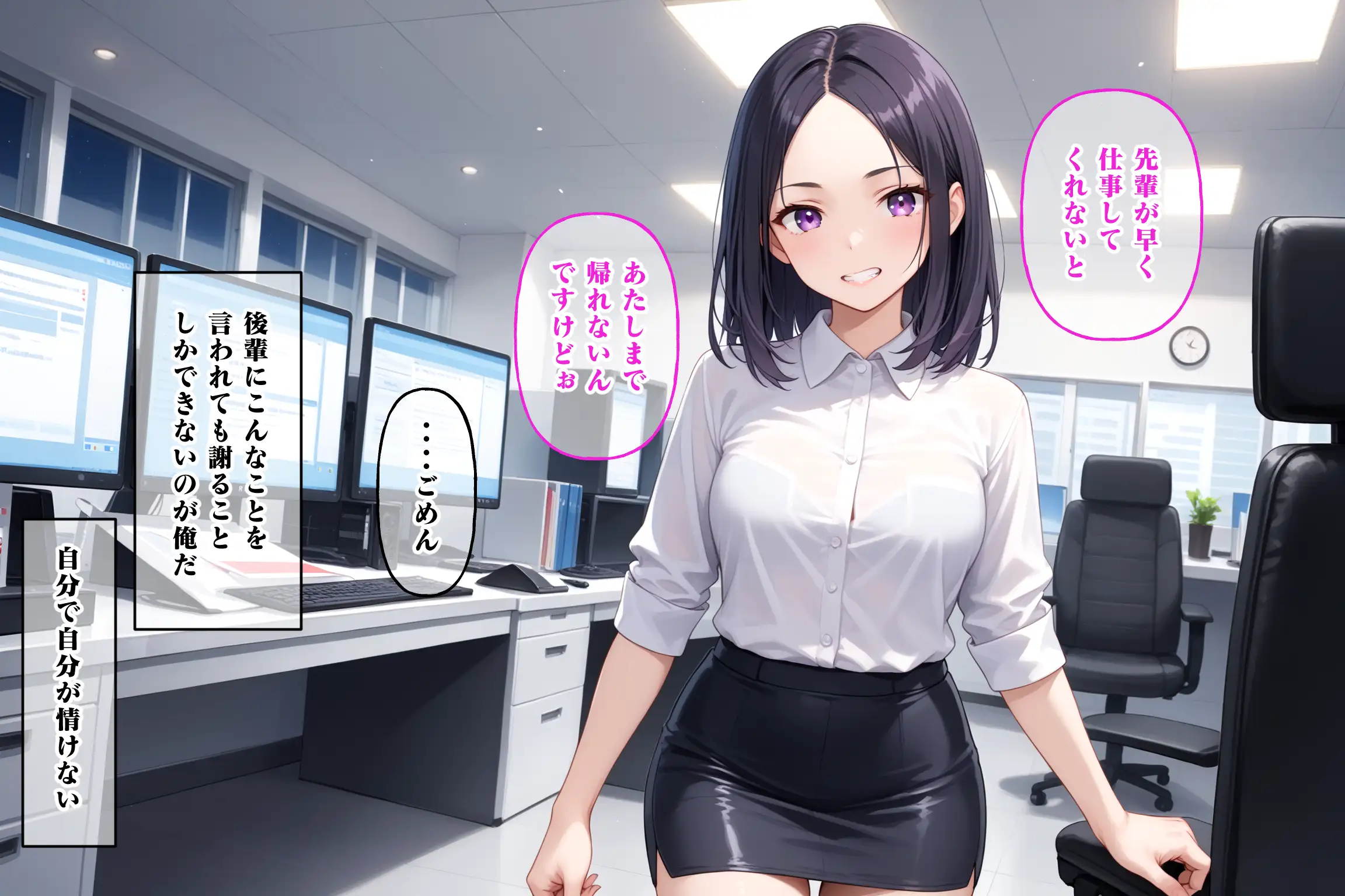 クソ生意気だった後輩が性処理オナホになるまで 2ページ