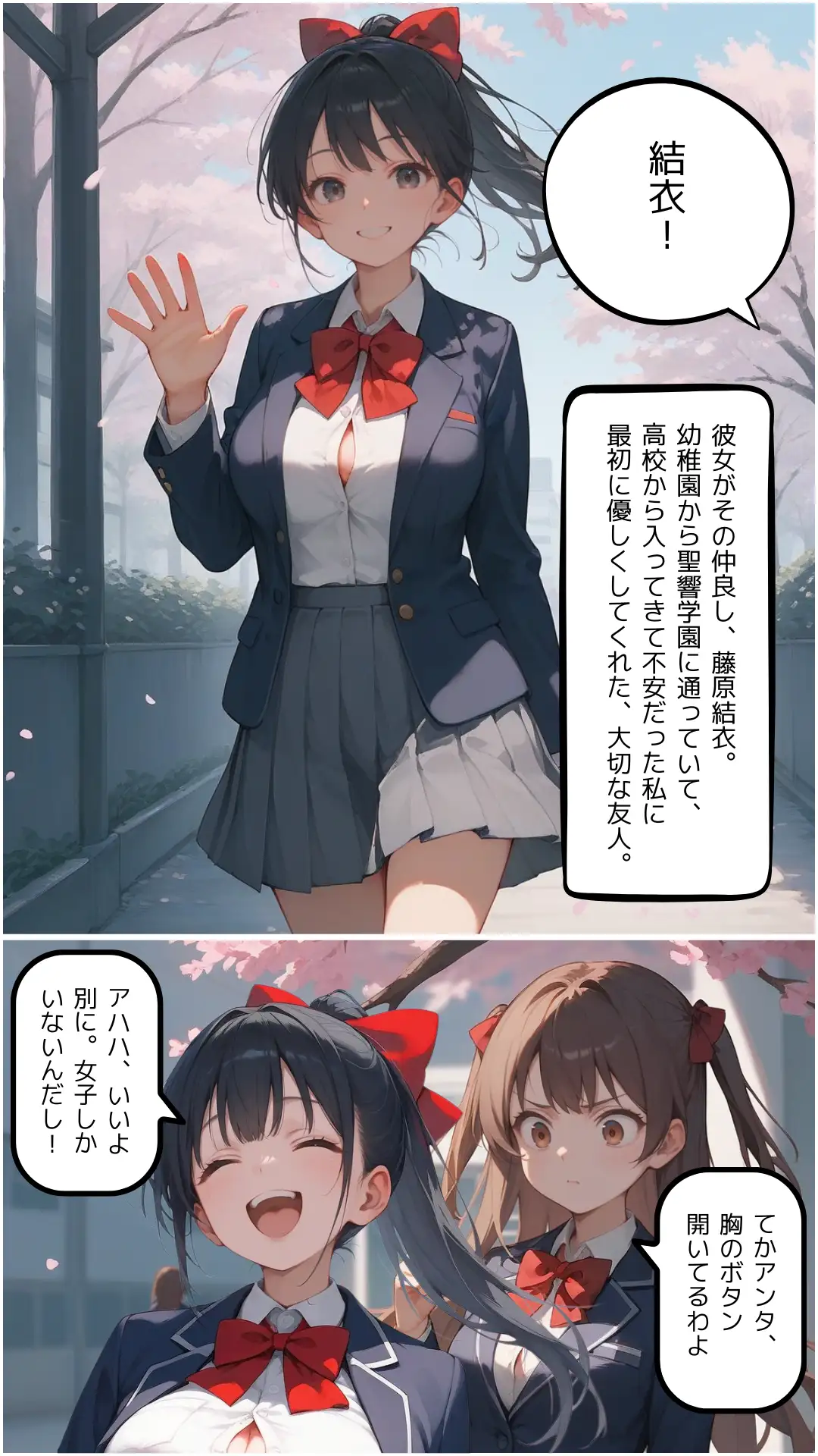 少女と悪魔の淫宗学園（Immoreligion） 3ページ