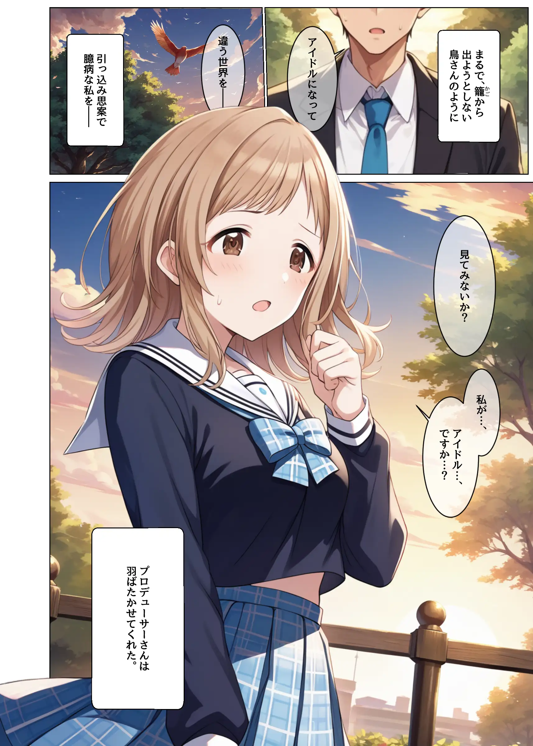 アイドルがプロデューサーと性接待の練習する話 2ページ