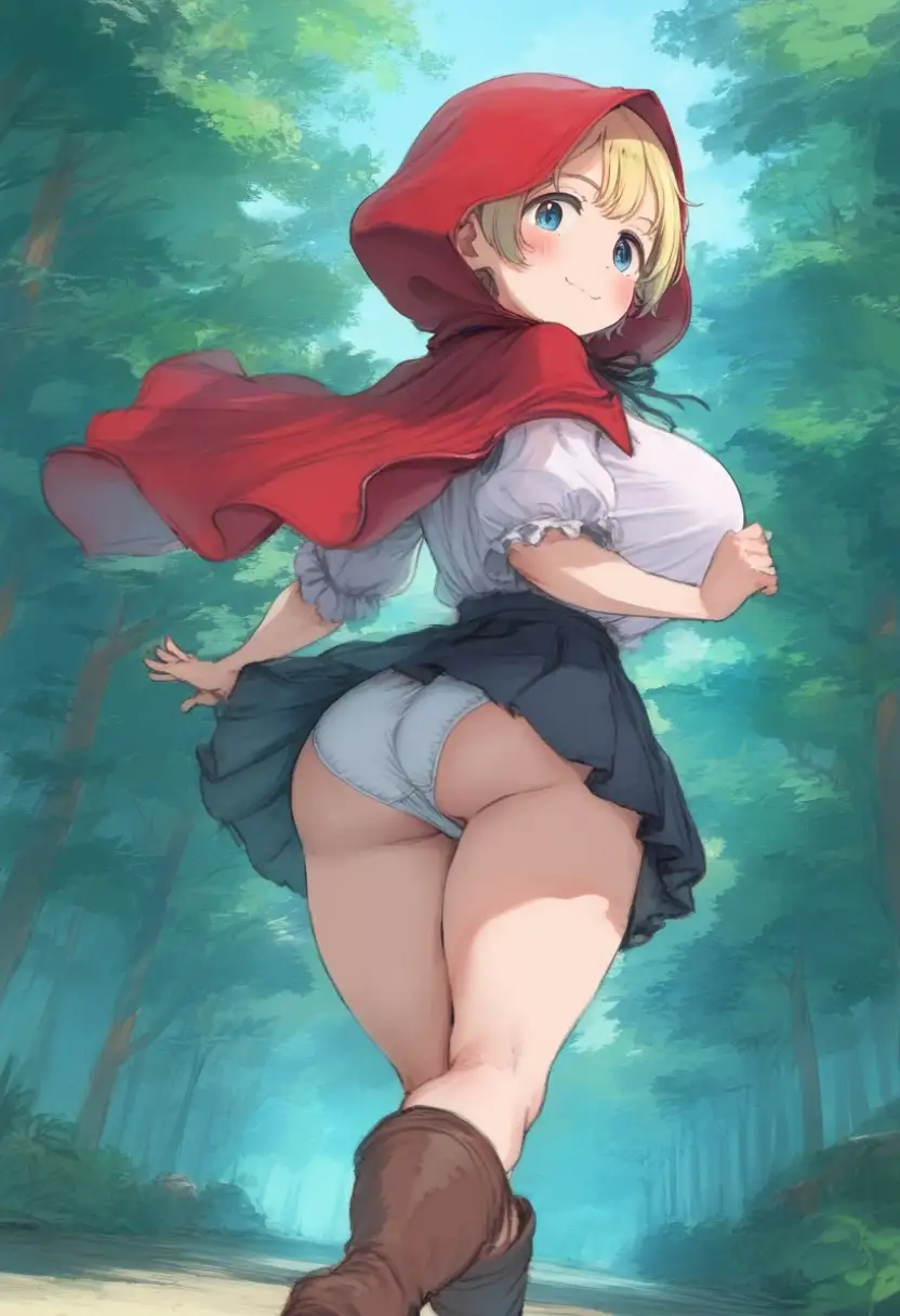 【世界種付劇場】おじさんが狼の赤ずきんちゃん 3ページ