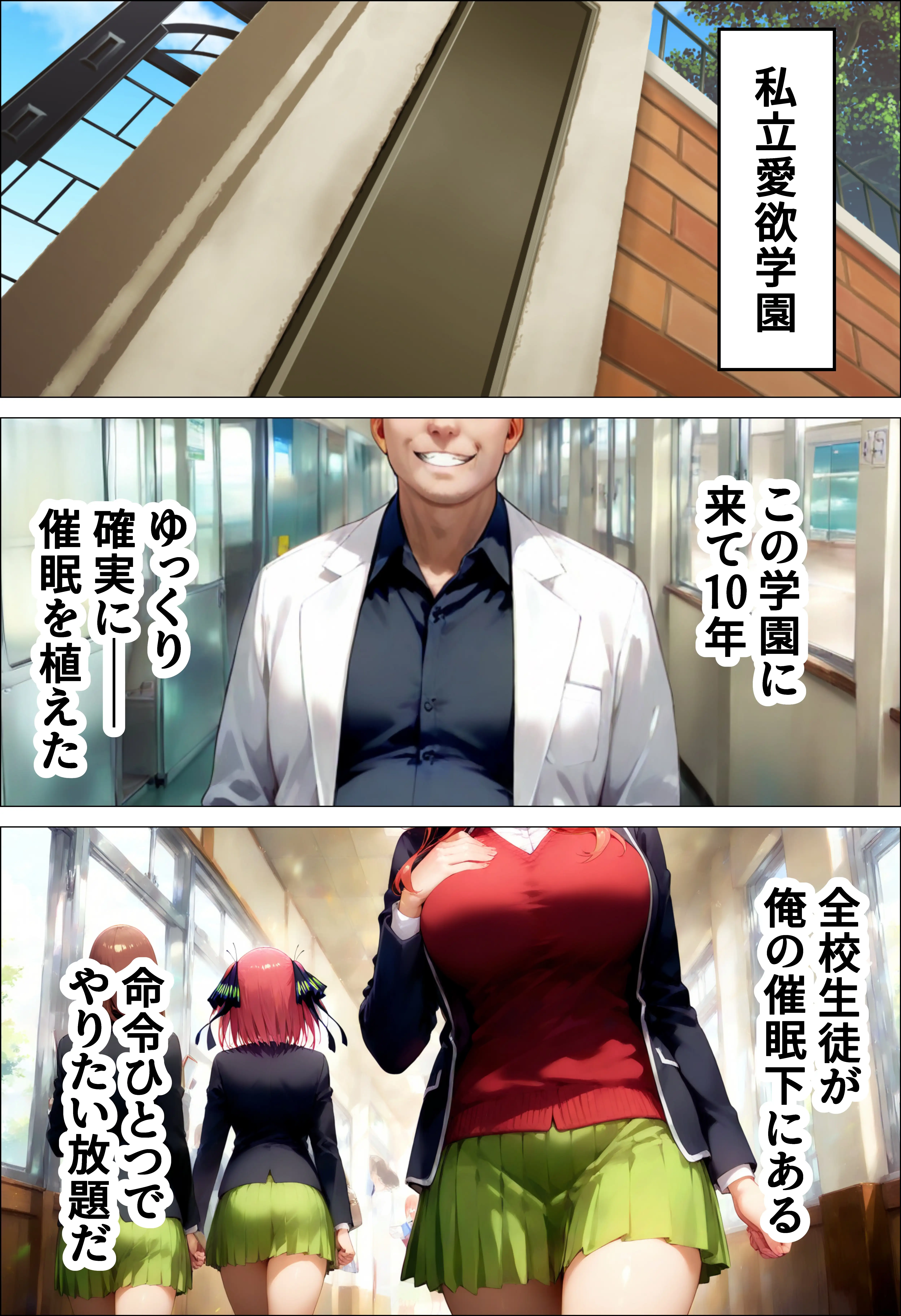 催●種付け学園  緊縛調教ボテ腹肉便器科へようこそ  五月編 4ページ