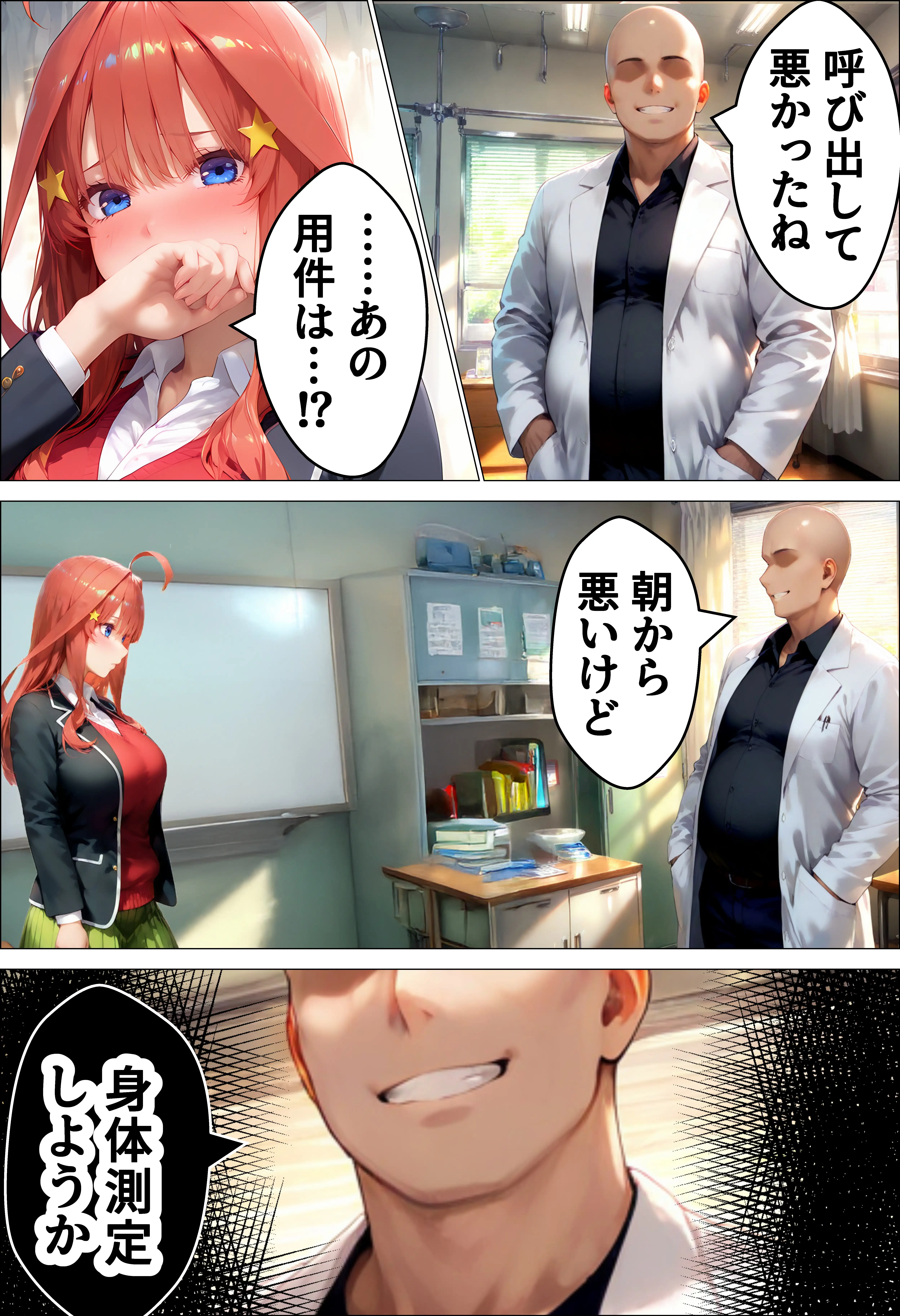 催●種付け学園  緊縛調教ボテ腹肉便器科へようこそ  五月編 8ページ