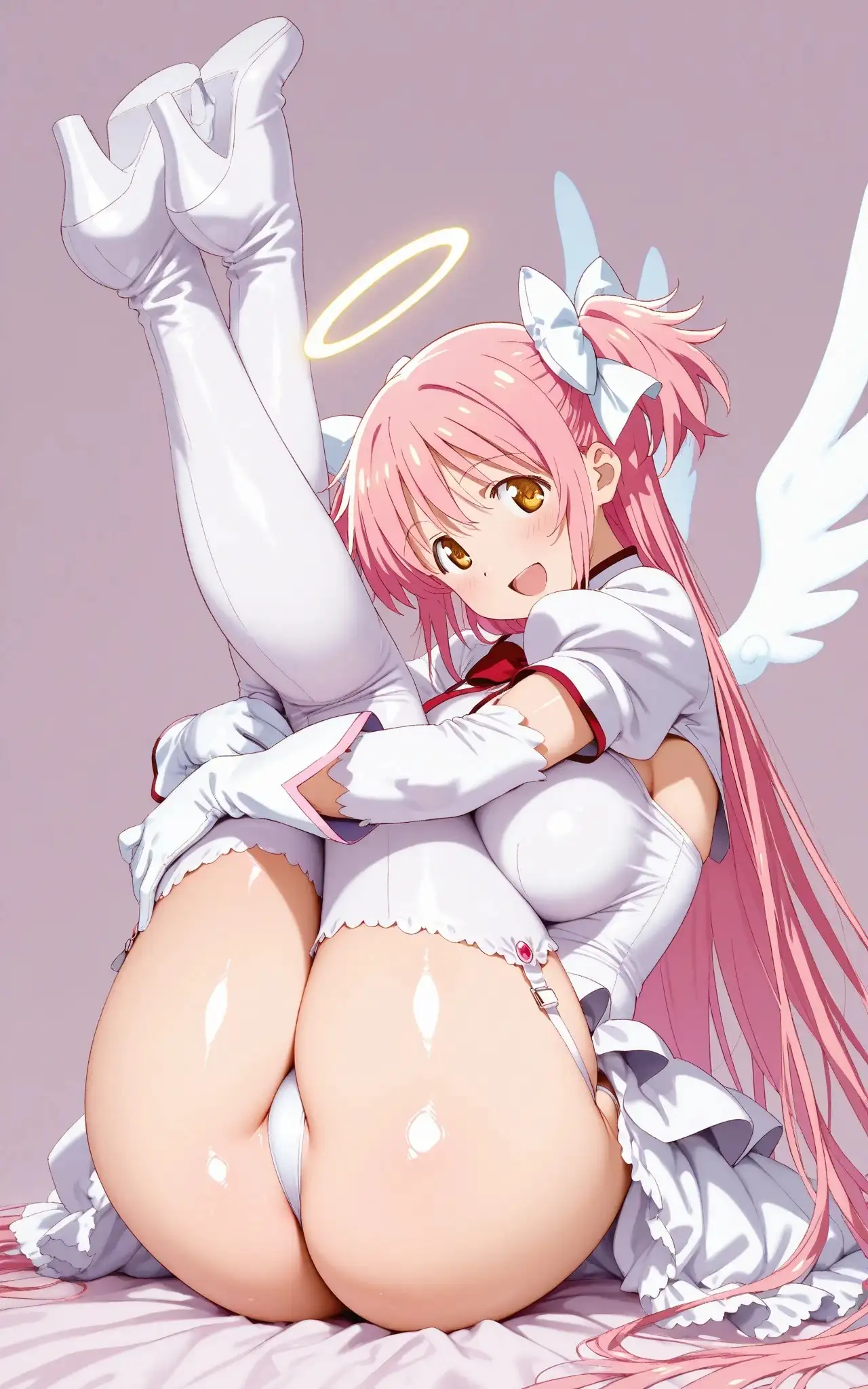 【発情美少女】魔法少女まどか☆マ〇カ編 4ページ