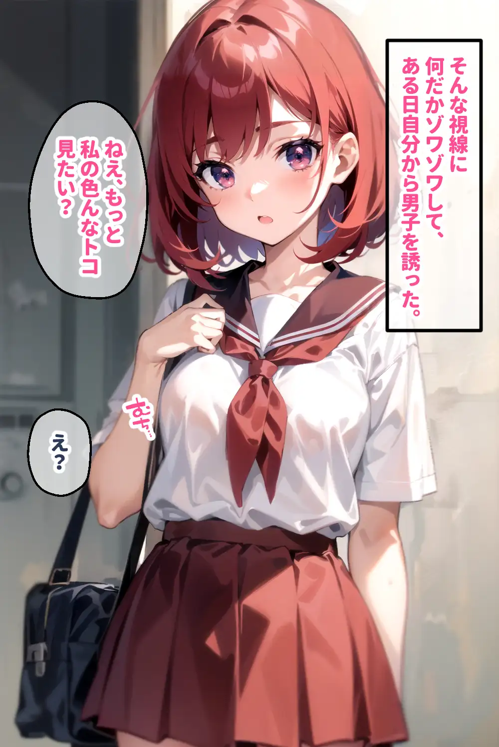 ド変態ほのかの視姦イキ！強引ナンパで中出し肉便器堕ち！ 9ページ