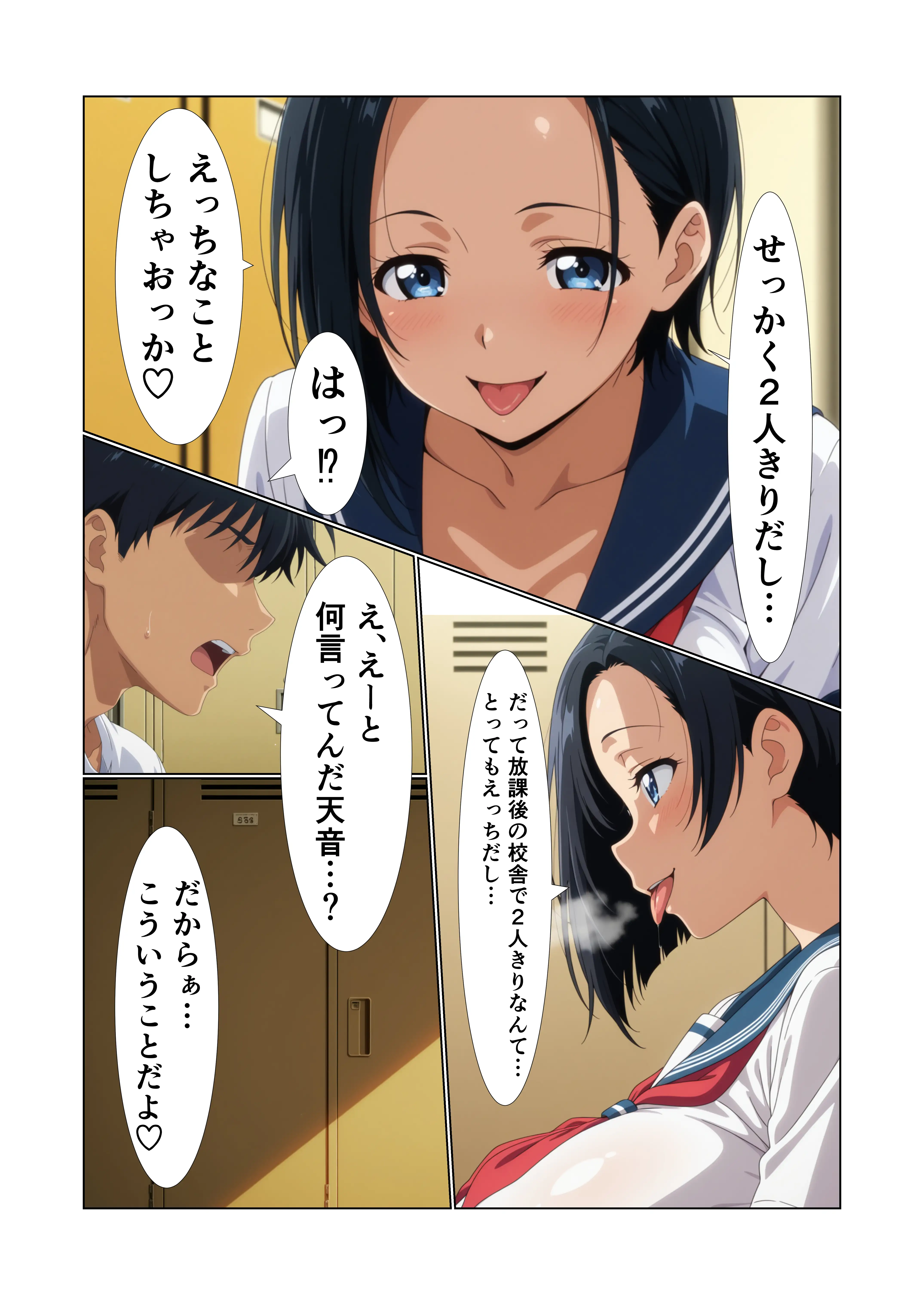 いつでもえっちOKの学園で唯一の男子の俺が女子とヤりたい放題する話 6ページ