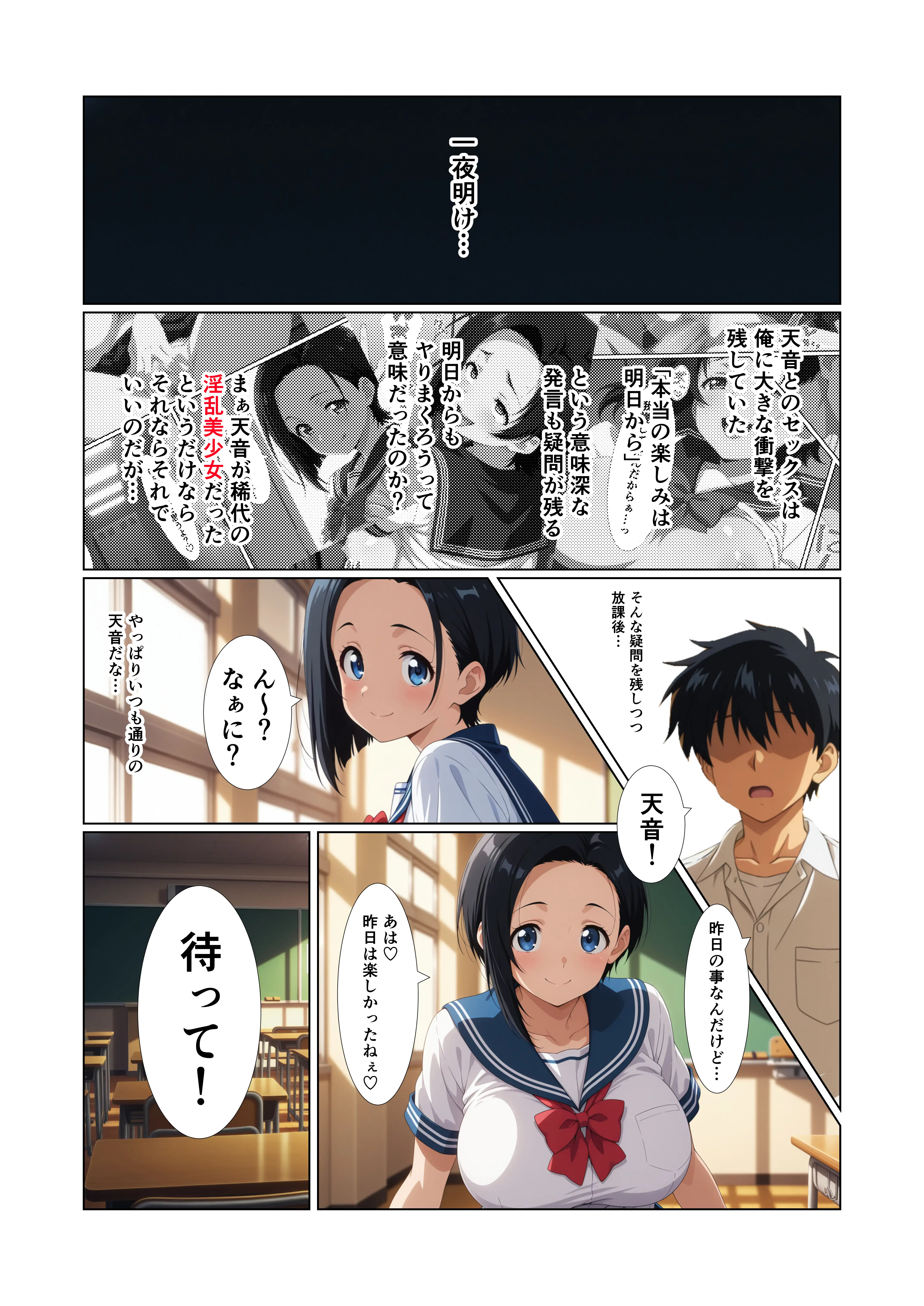 いつでもえっちOKの学園で唯一の男子の俺が女子とヤりたい放題する話 22ページ