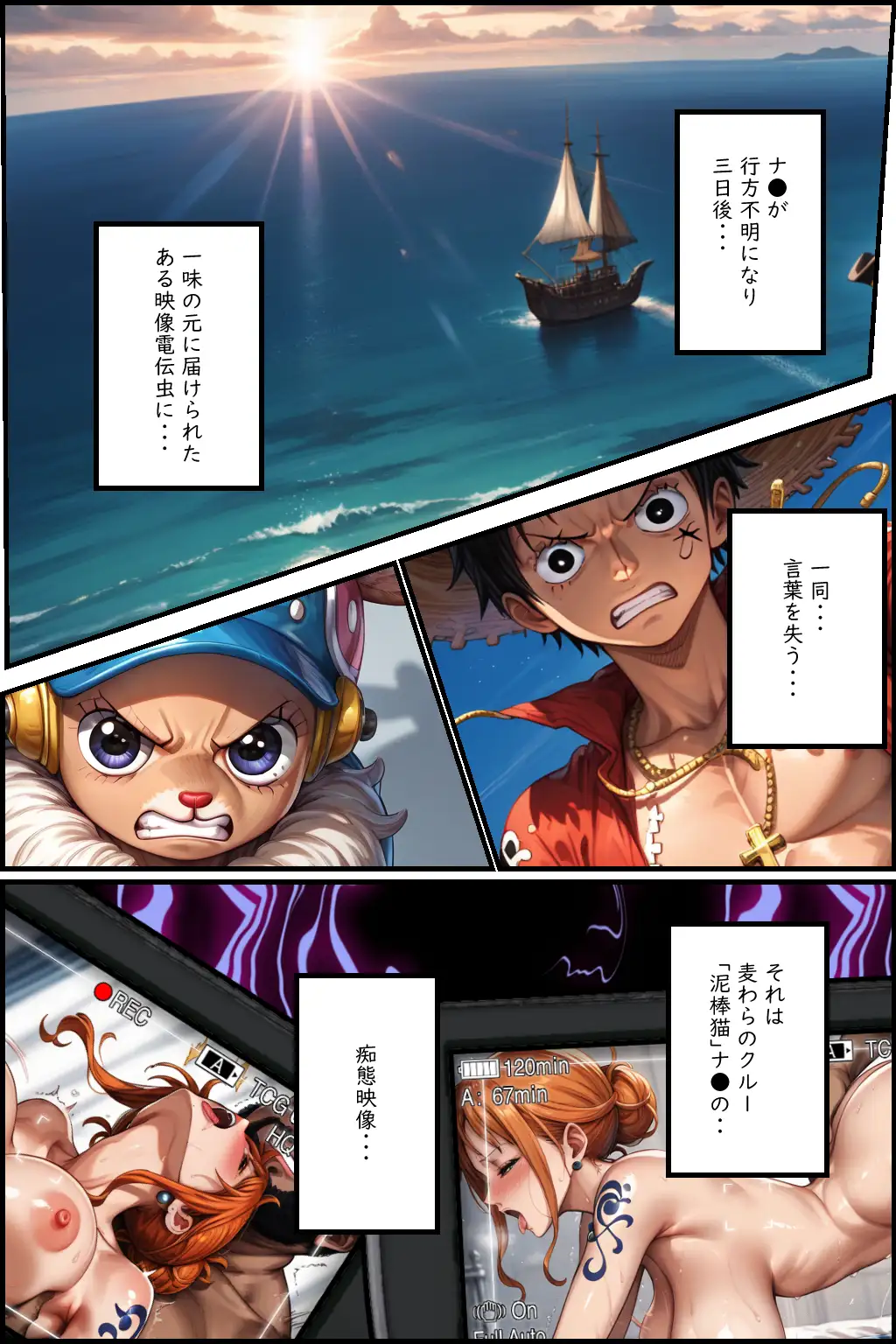 巨乳海賊狩り 2 〜三角木馬乱れ咲く百花繚乱〜 4ページ