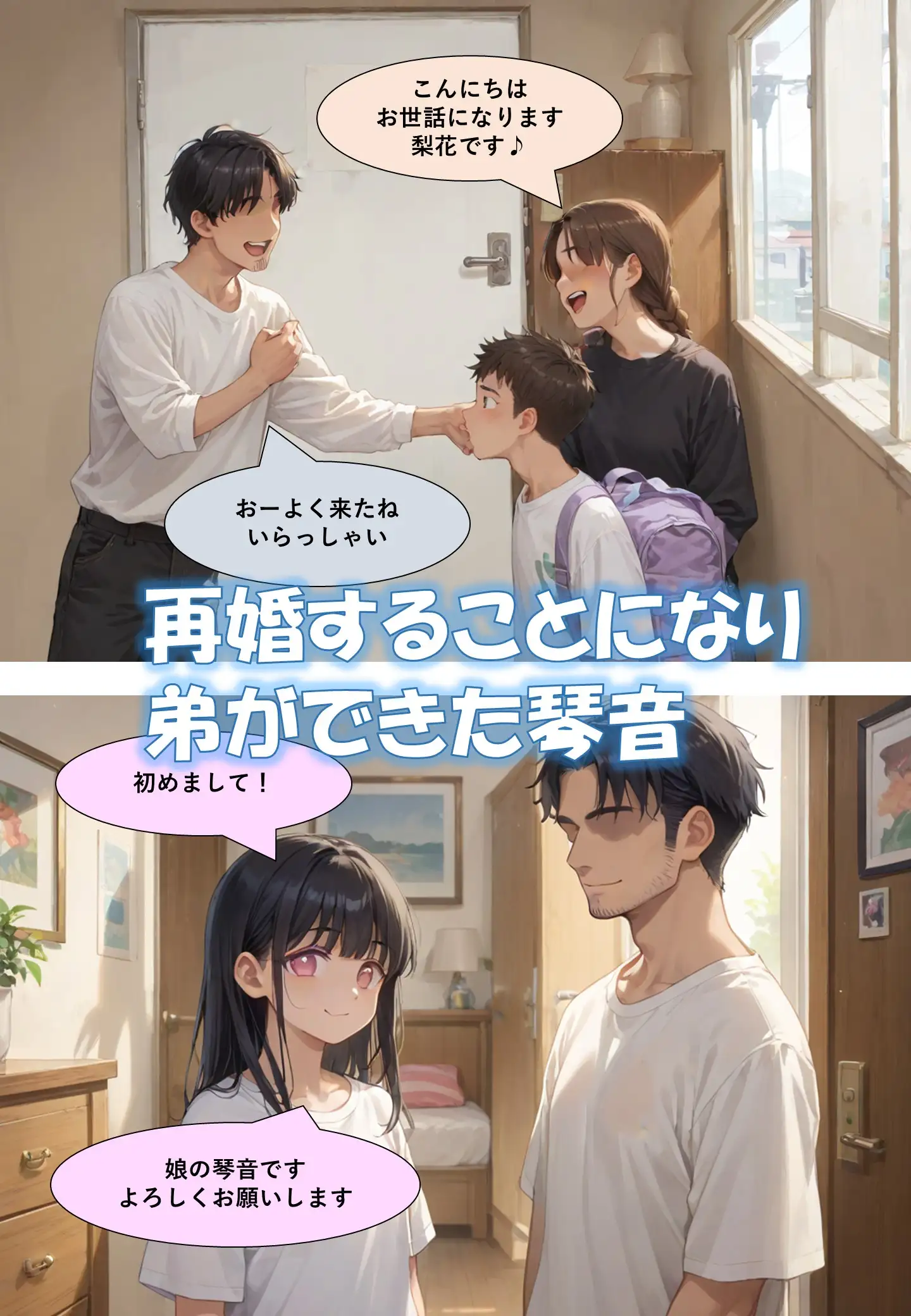 むっつりスケベの姉とエッチな性活 1ページ