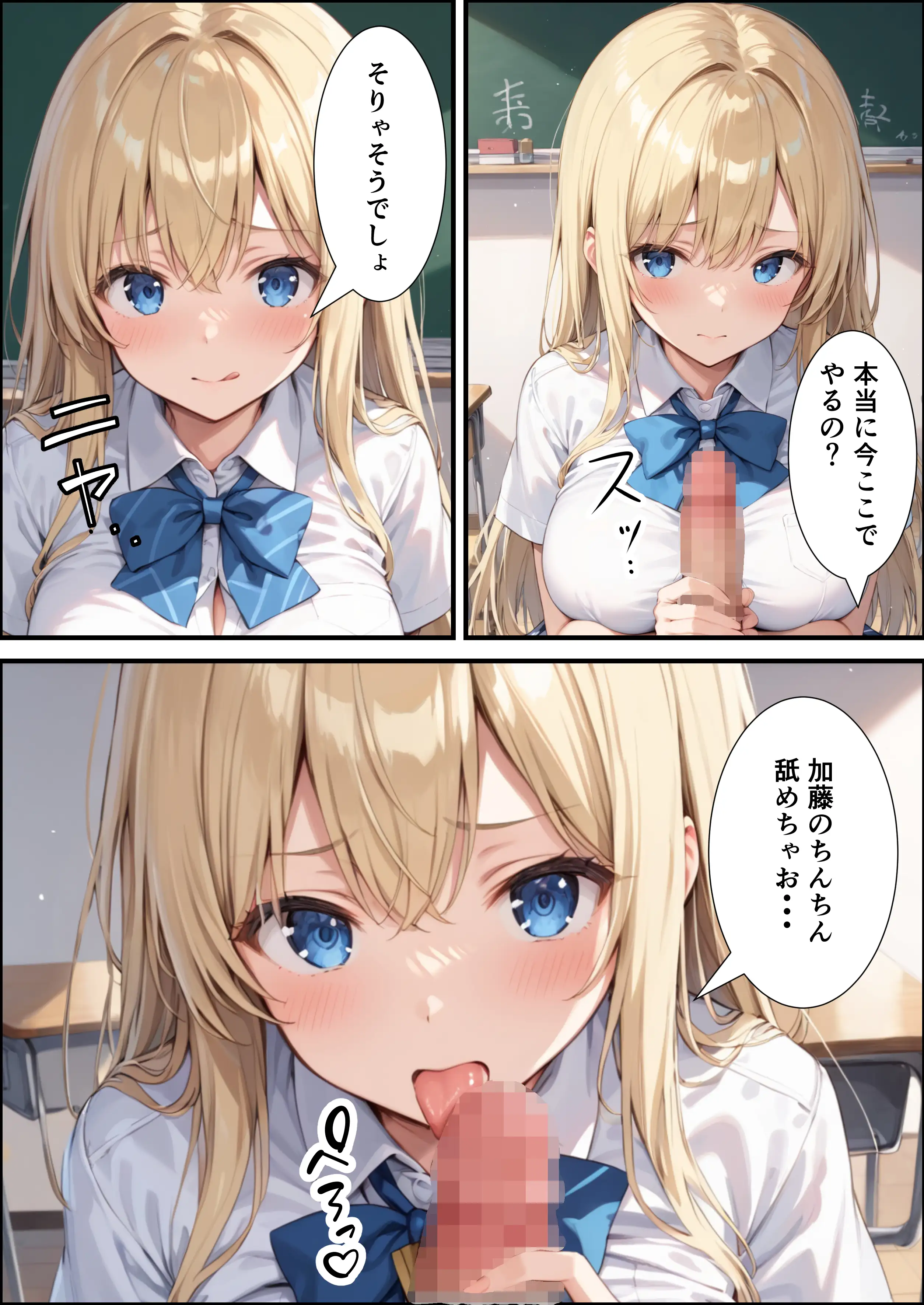 陰キャの俺が隣の席のギャルJKの爆乳を眺めてたら襲われた話【体験版20P】 14ページ