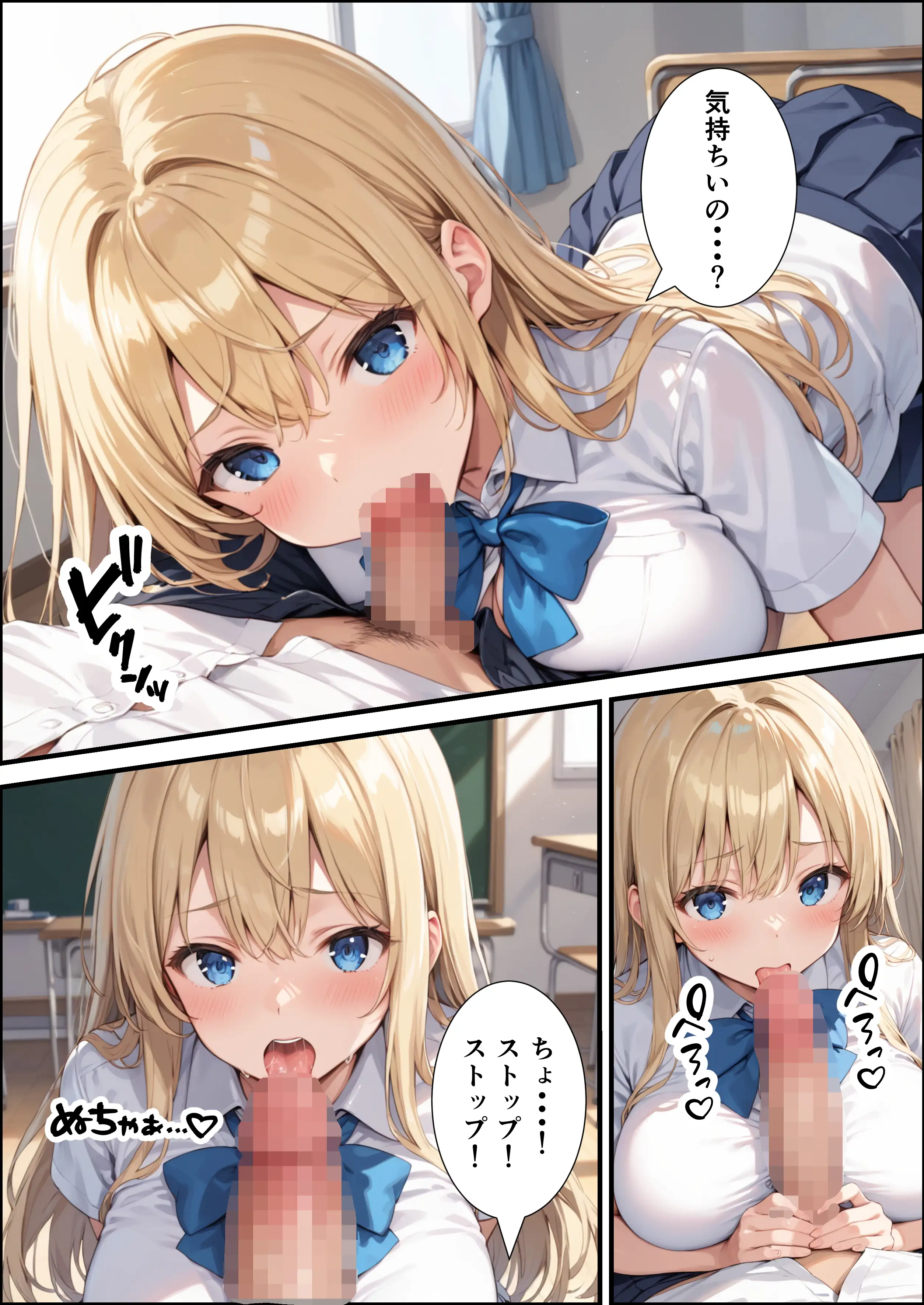 陰キャの俺が隣の席のギャルJKの爆乳を眺めてたら襲われた話【体験版20P】 19ページ