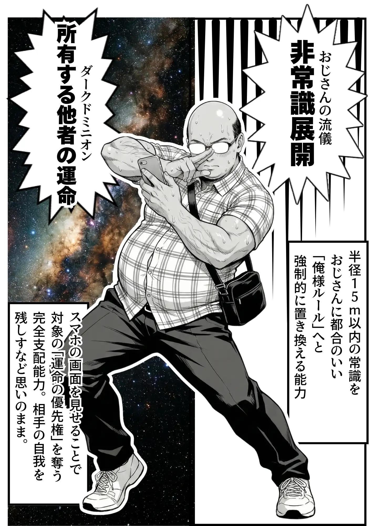 操作系チート能力に覚醒したメタボおじさんが最強スマホで美少女種付け性活 17ページ