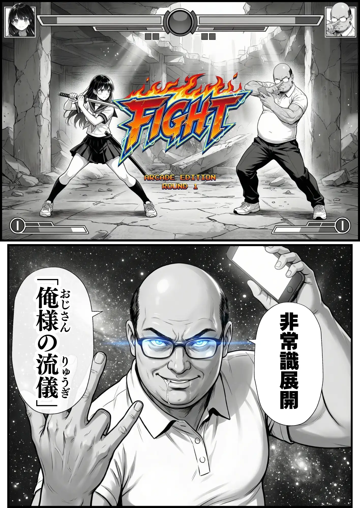 操作系チート能力に覚醒したメタボおじさんが最強スマホで美少女種付け性活 45ページ