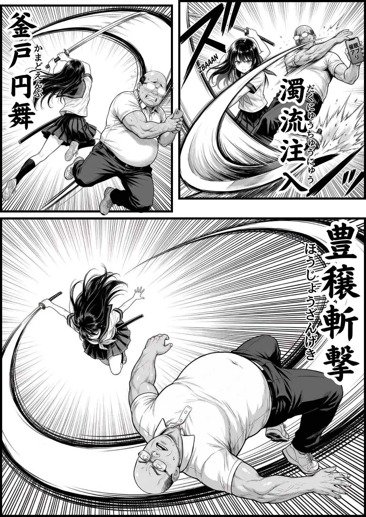 操作系チート能力に覚醒したメタボおじさんが最強スマホで美少女種付け性活 50ページ