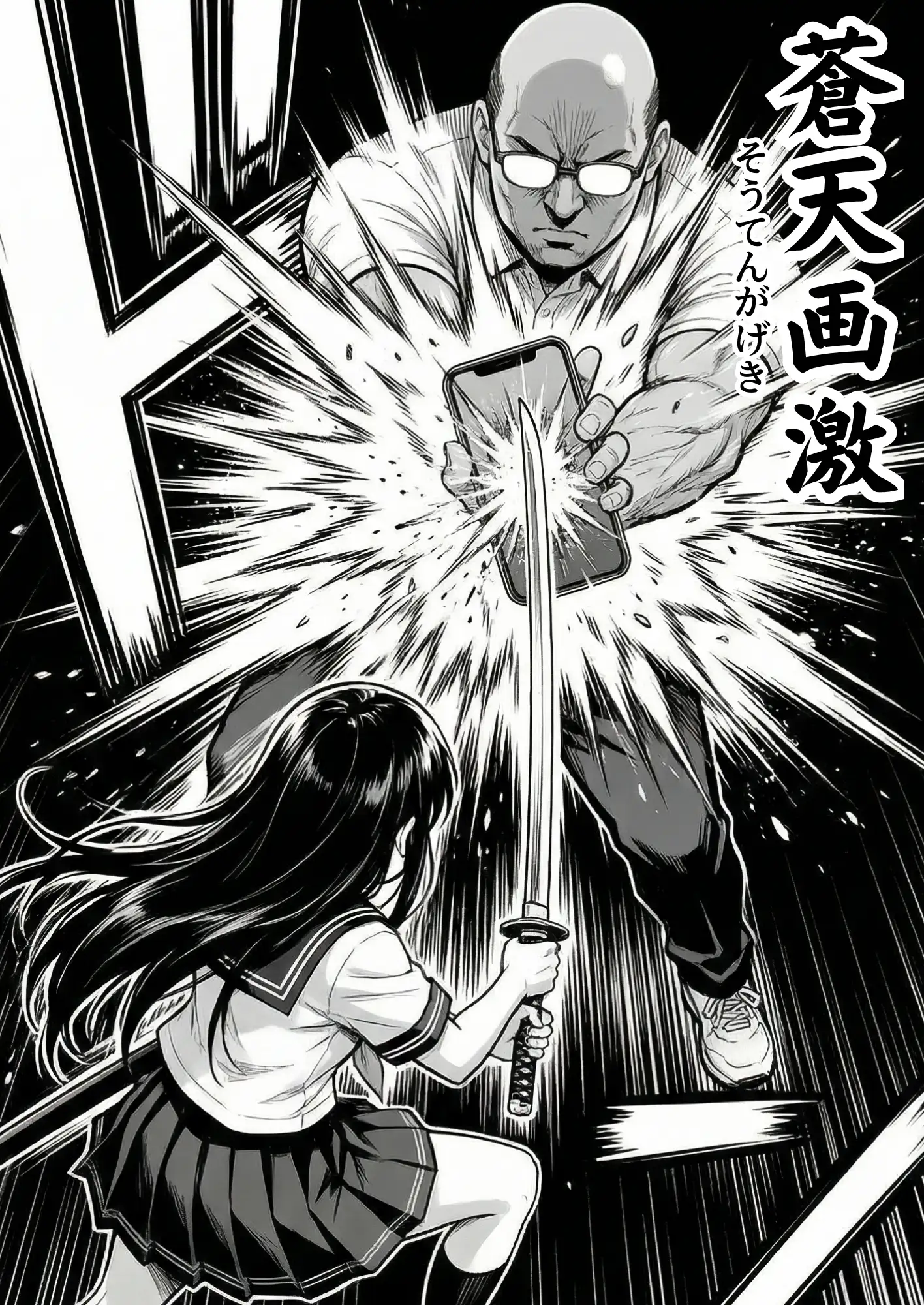 操作系チート能力に覚醒したメタボおじさんが最強スマホで美少女種付け性活 55ページ