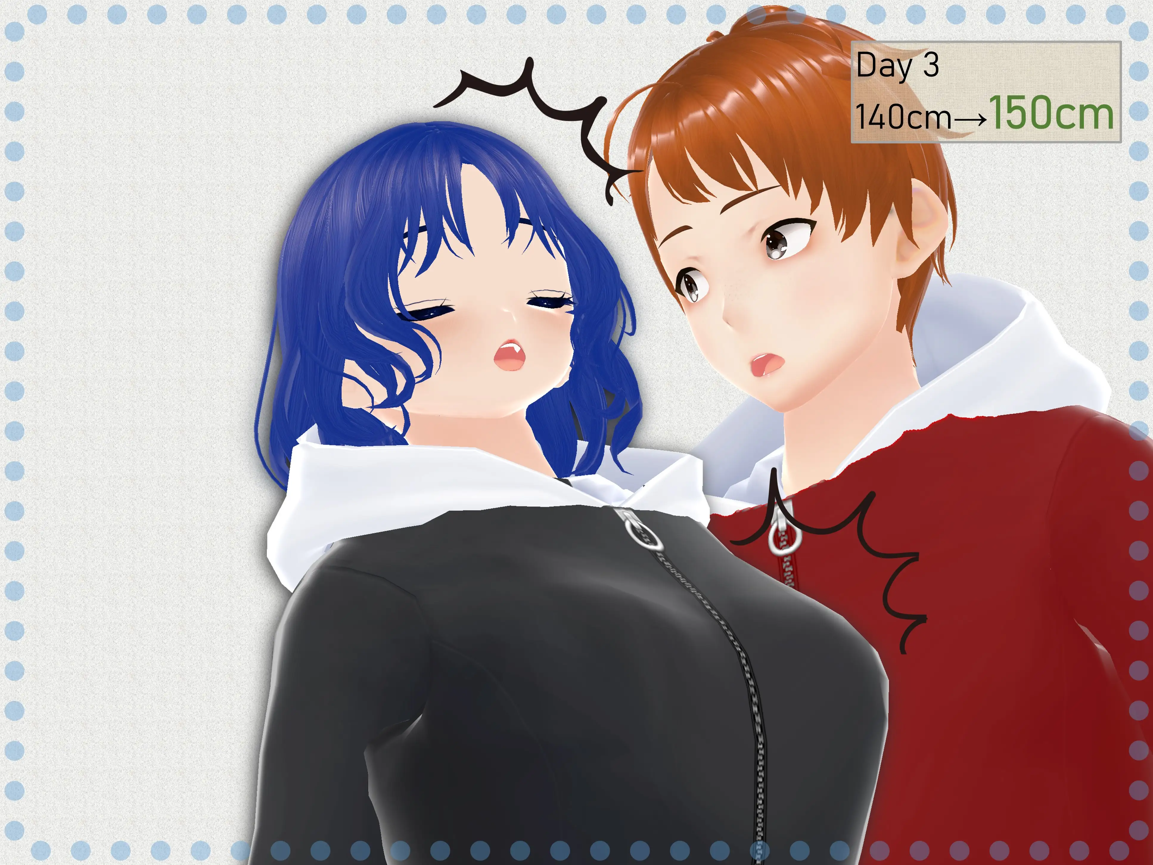 女子だけ成長 男子を追い抜く 成長音〜あまあま彼女編〜 18ページ