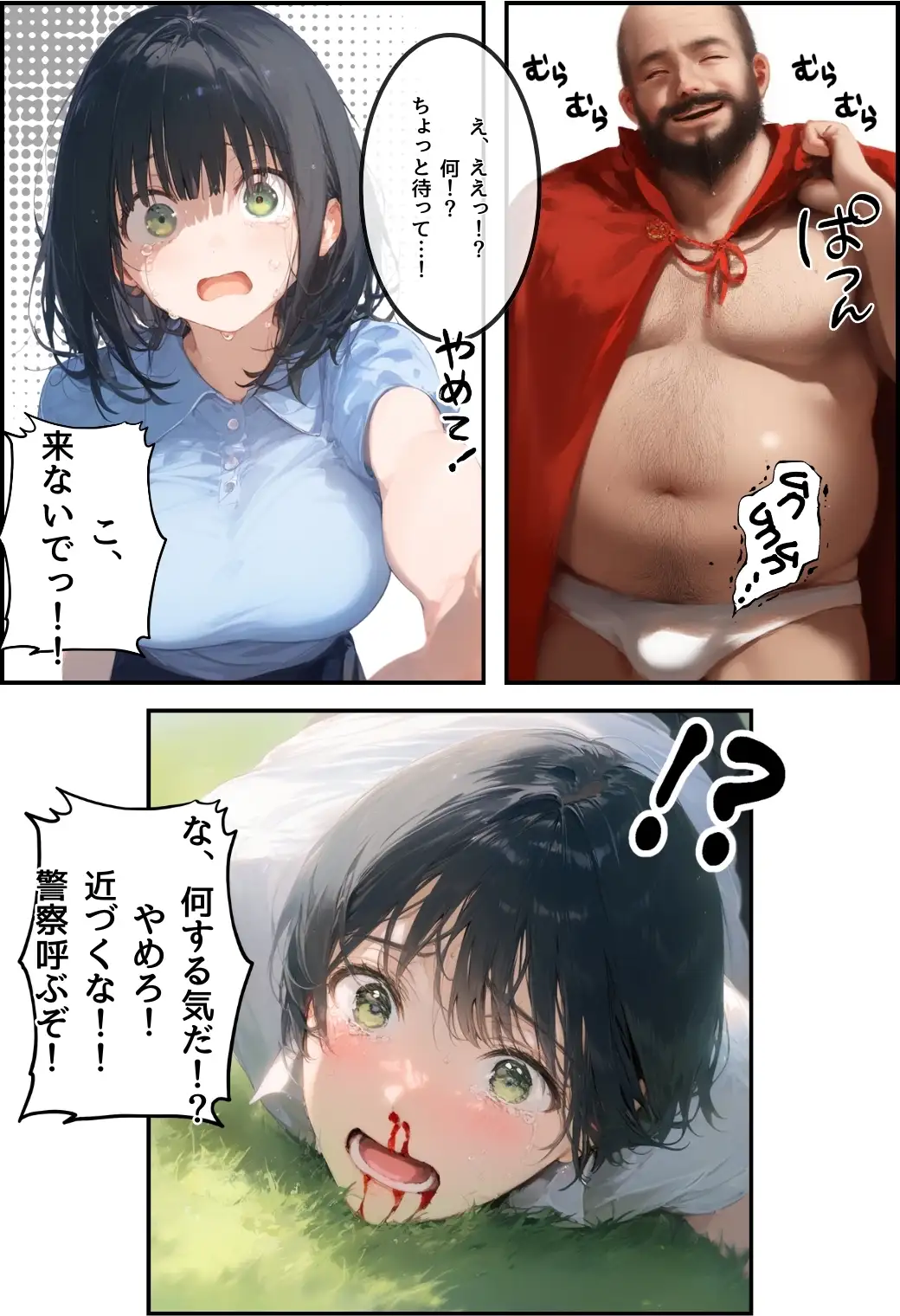 とんでも！ボッキーマン。〜彼氏の前で彼女を寝取ってボッキー！の巻〜 12ページ