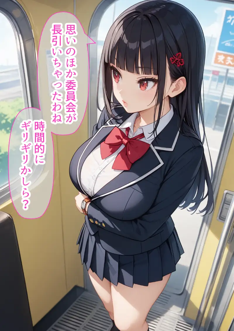 種付けおじさんに痴●された件 爆乳JK編 7ページ