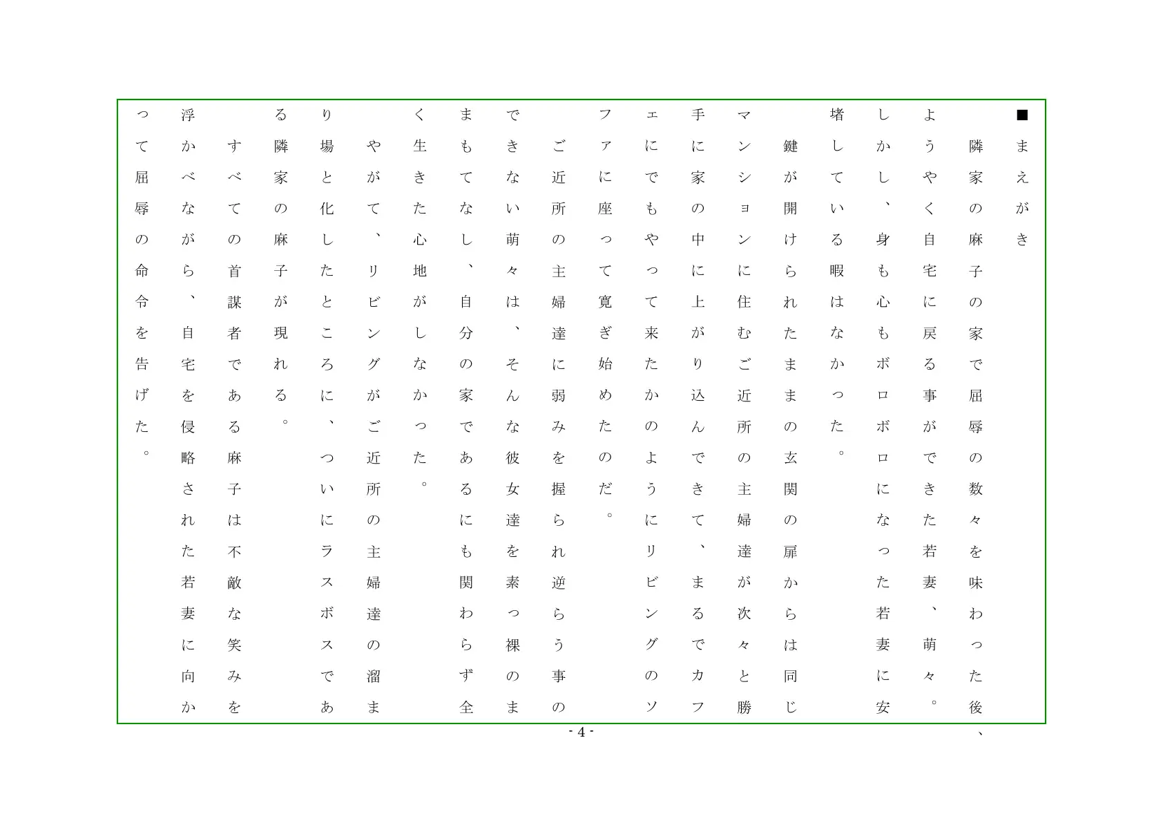 浮気妻の制裁 第17巻 シタ妻の後悔 4ページ
