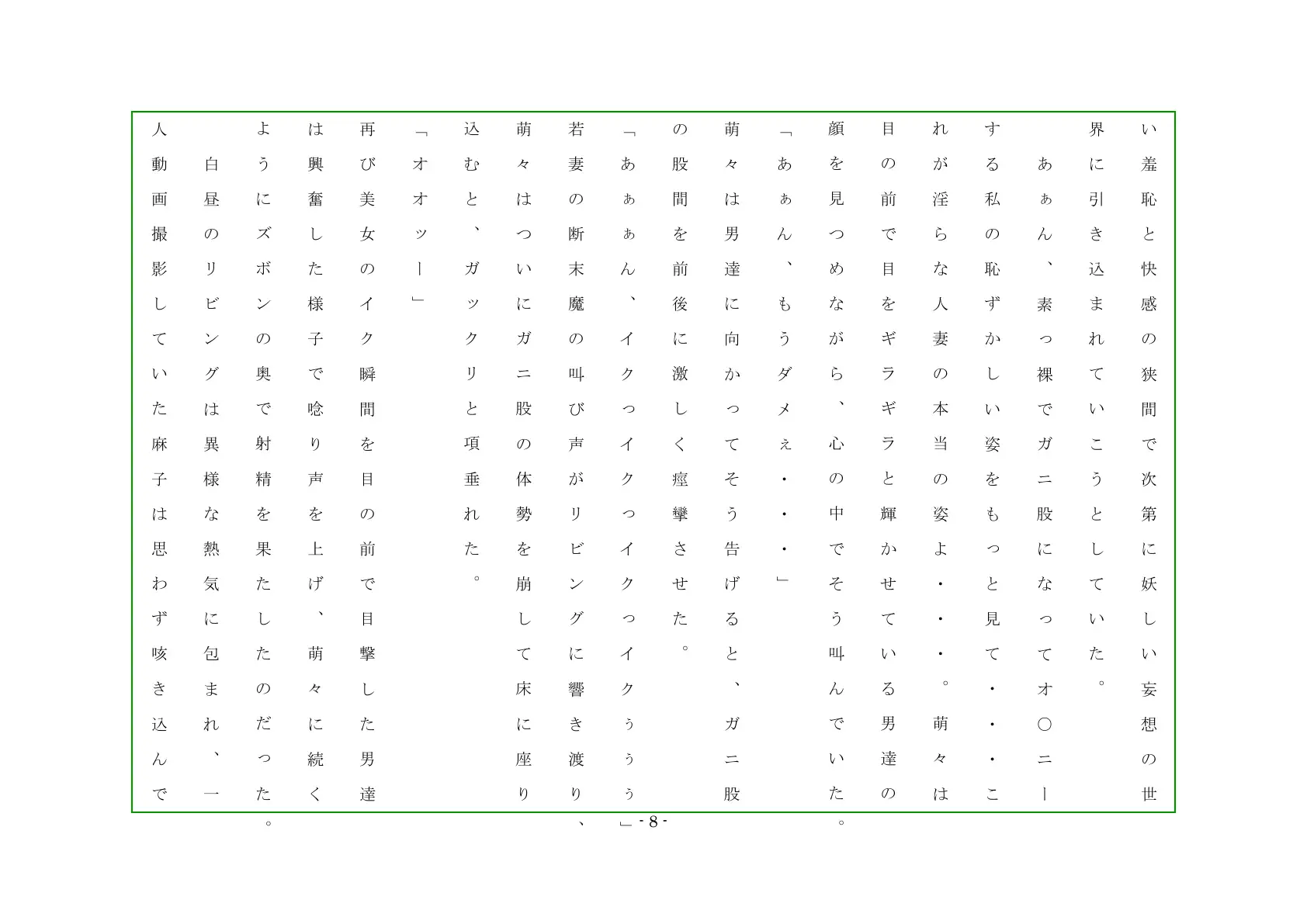 浮気妻の制裁 第17巻 シタ妻の後悔 8ページ