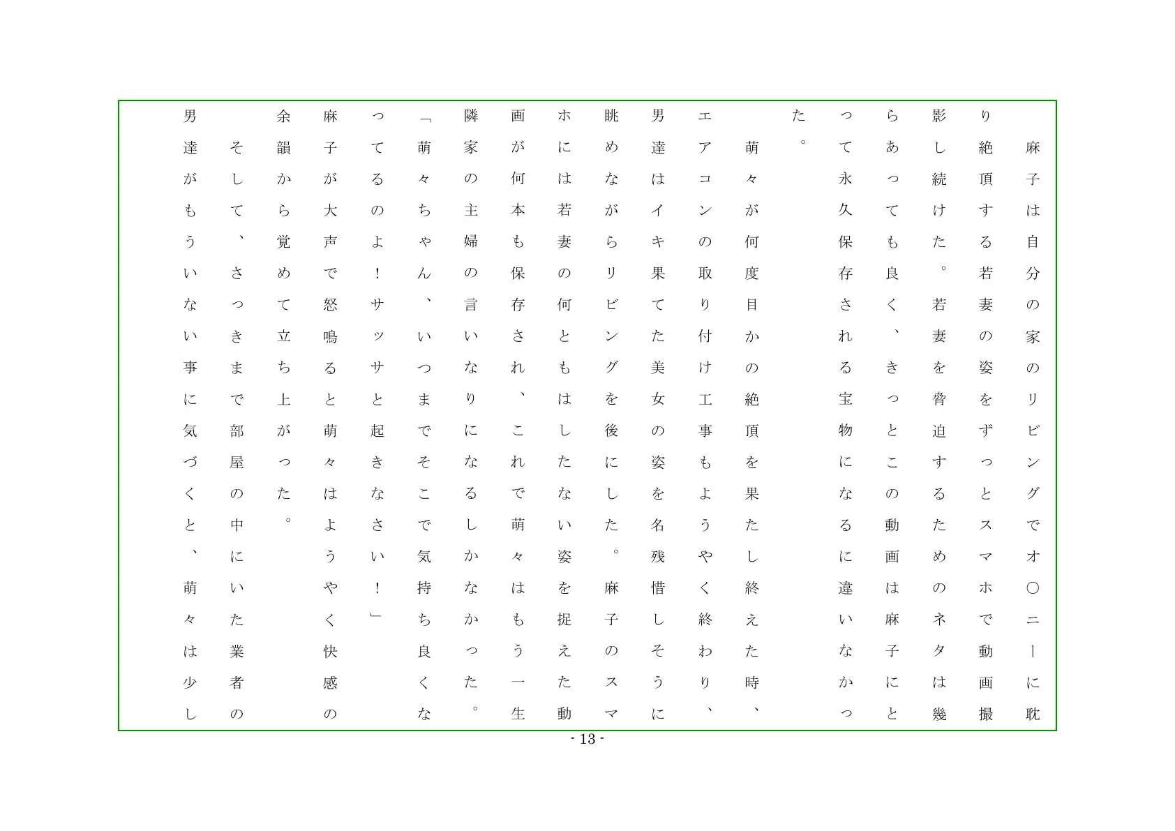 浮気妻の制裁 第17巻 シタ妻の後悔 13ページ