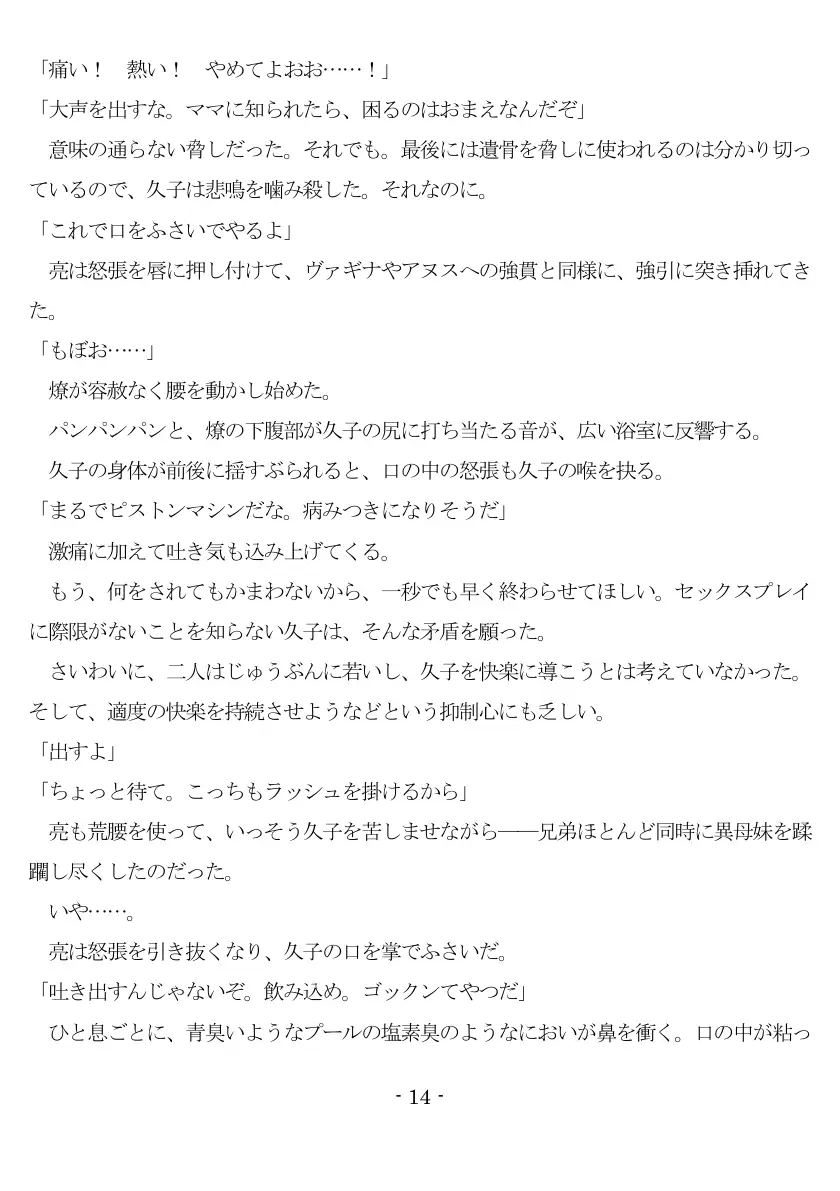 800万円のDVR:1淫虐調教編 15ページ