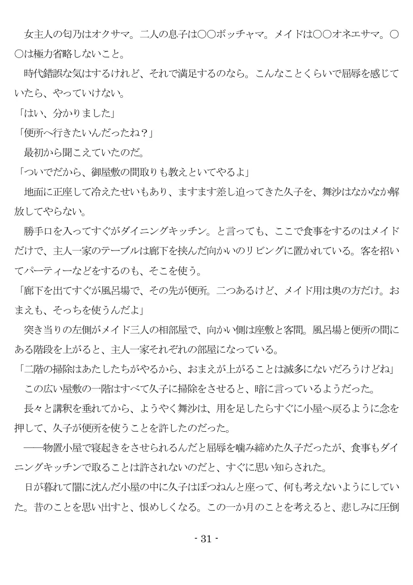 800万円のDVR:1淫虐調教編 32ページ
