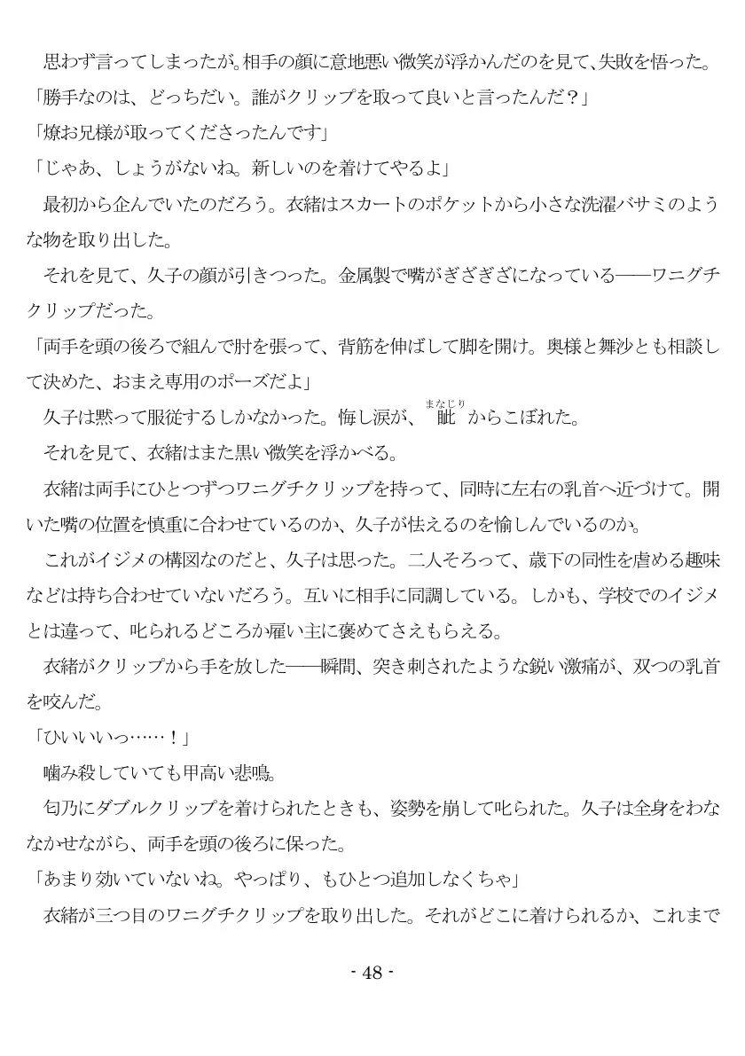 800万円のDVR:1淫虐調教編 49ページ