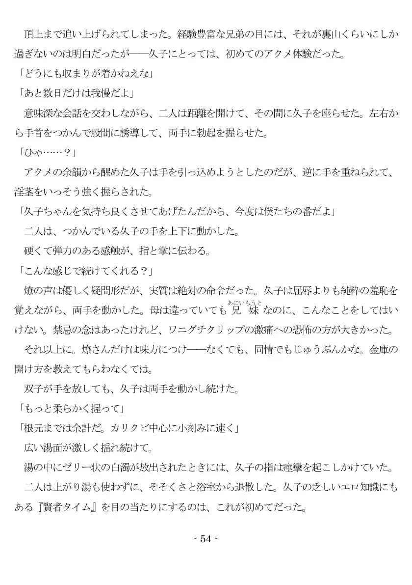 800万円のDVR:1淫虐調教編 55ページ