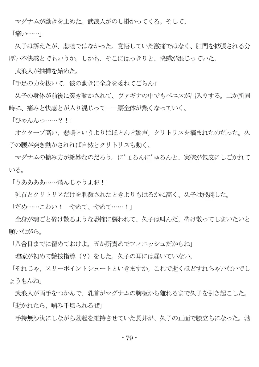 800万円のDVR:1淫虐調教編 80ページ