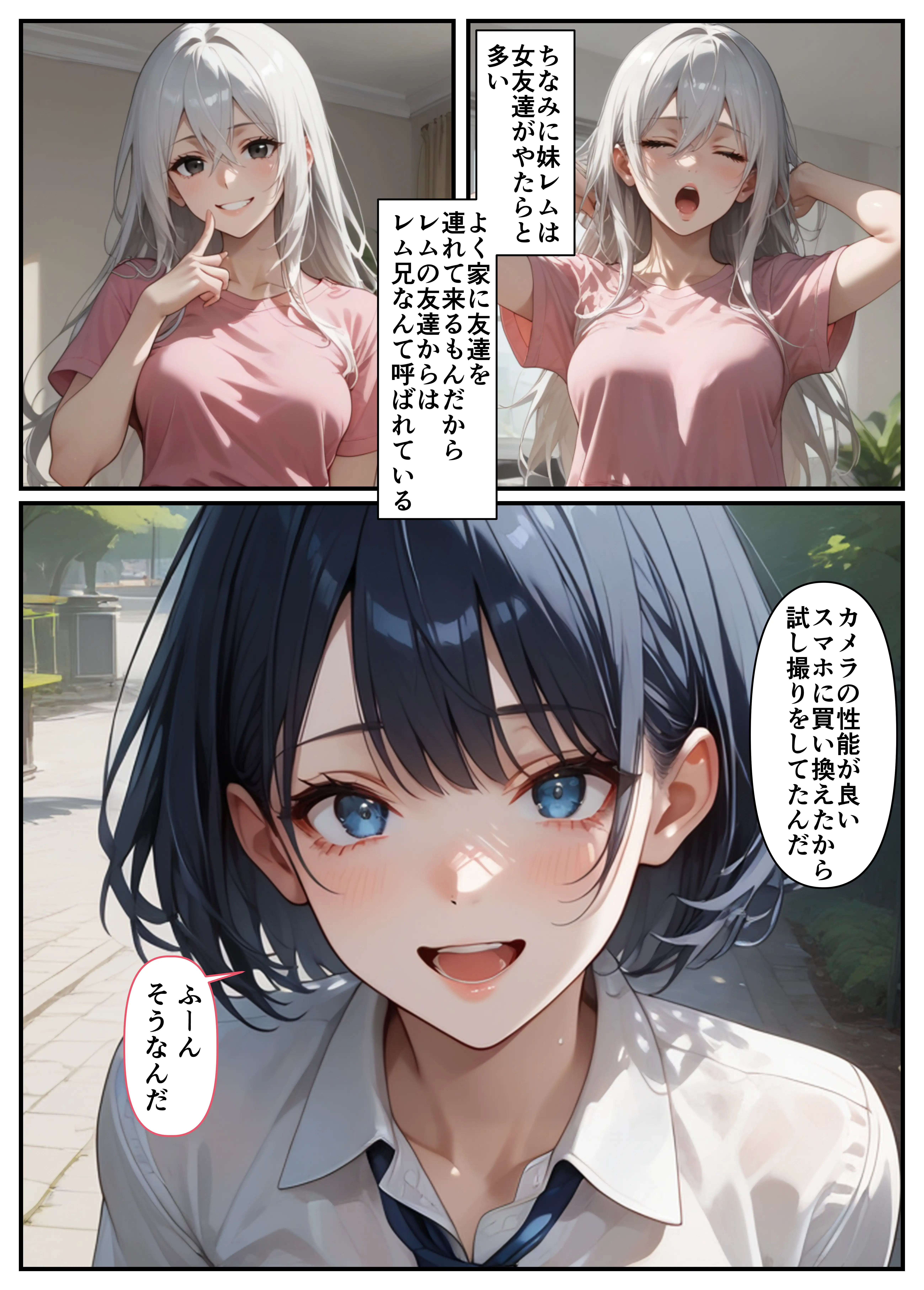 催●アプリで妹の友達を思いどおりに！「葵編」 3ページ