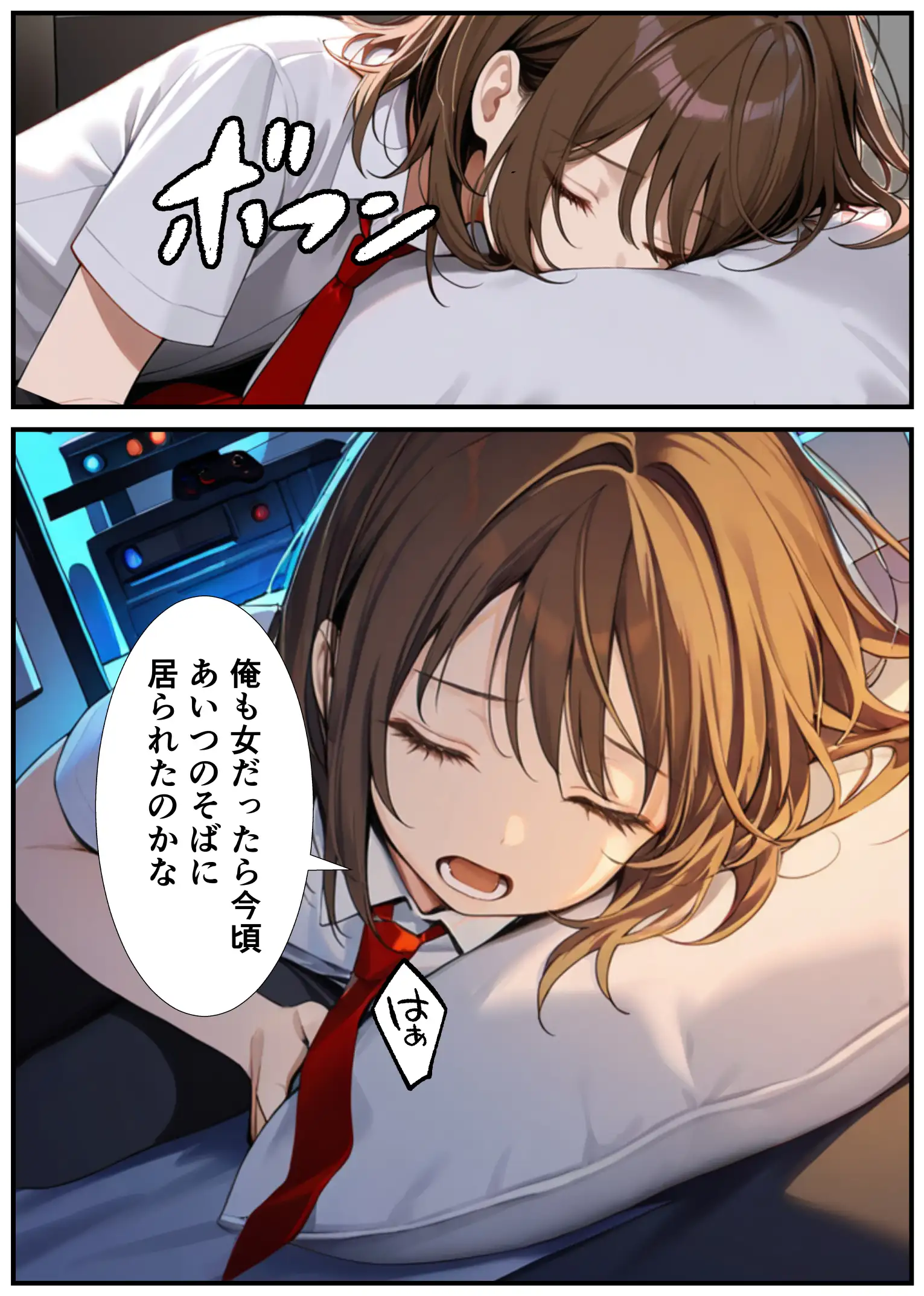 女体化したので大好きだった親友を寝取った話 5ページ