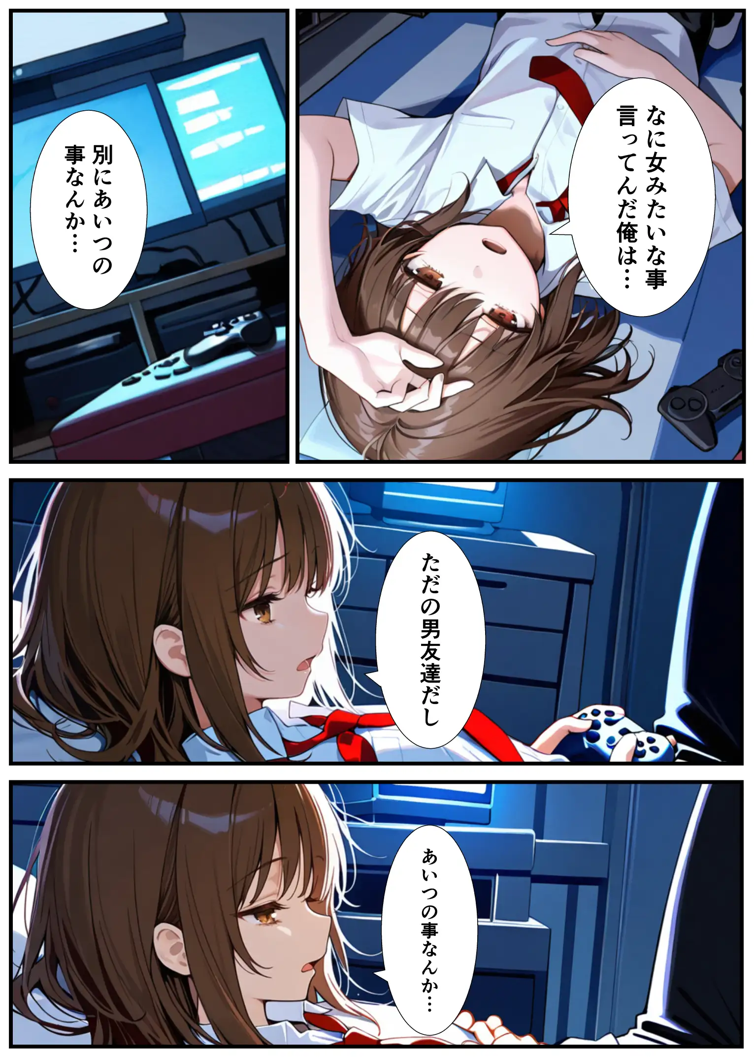 女体化したので大好きだった親友を寝取った話 6ページ