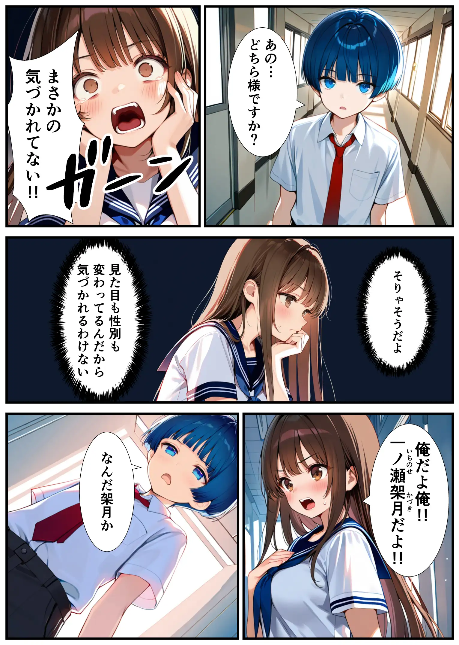 女体化したので大好きだった親友を寝取った話 19ページ