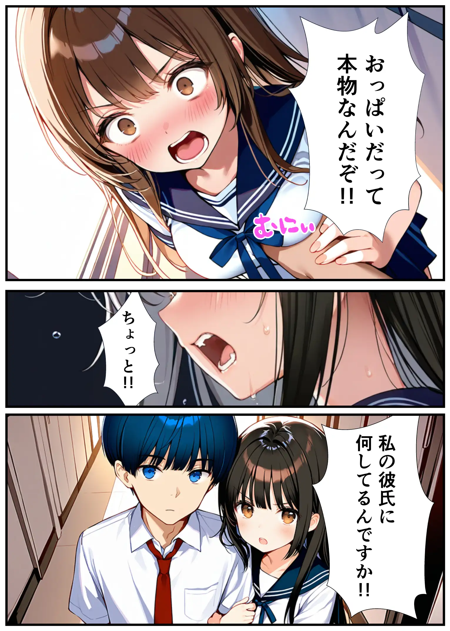 女体化したので大好きだった親友を寝取った話 21ページ