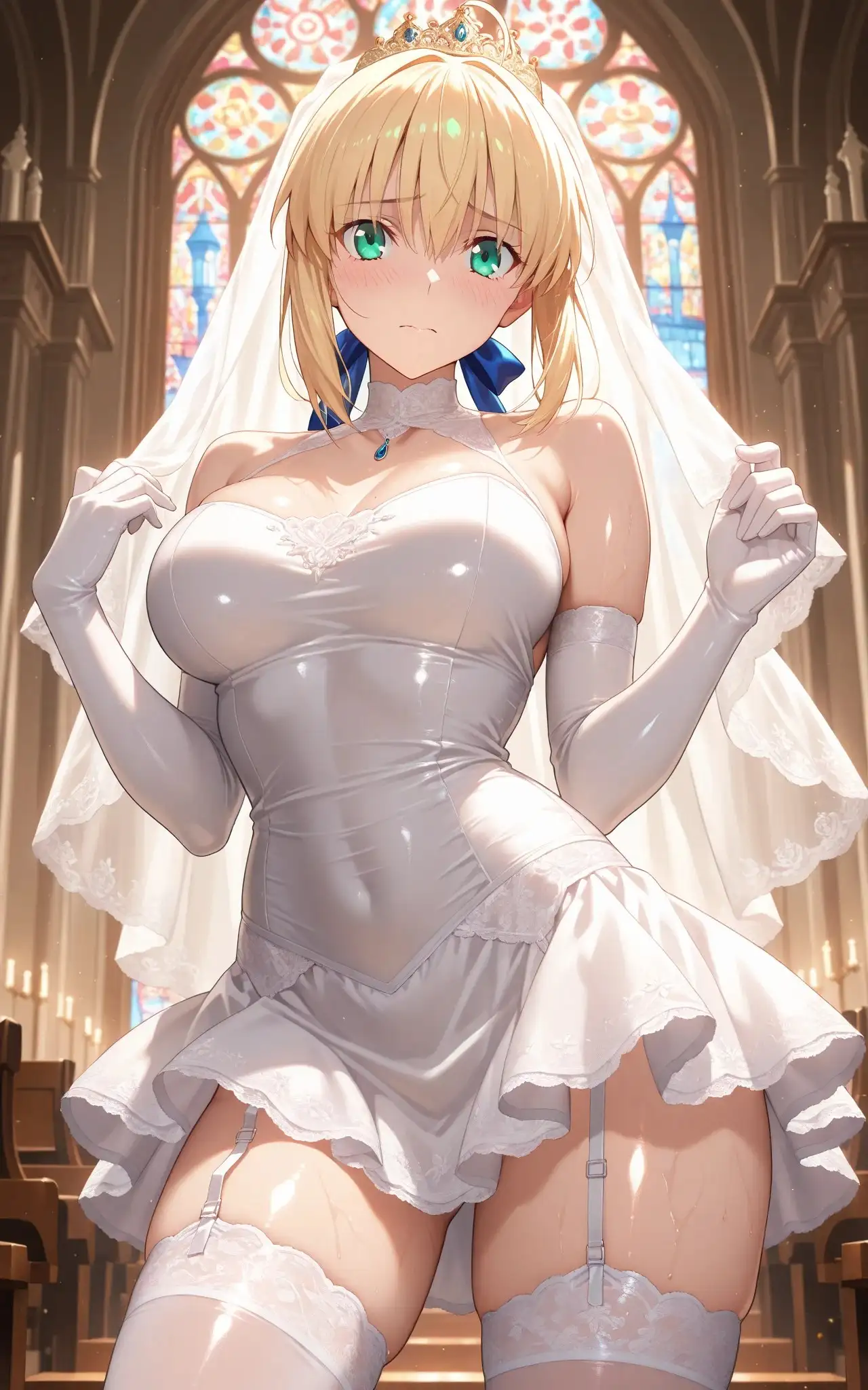 【発情ヒロイン】Fa☆e セイバー編 3ページ