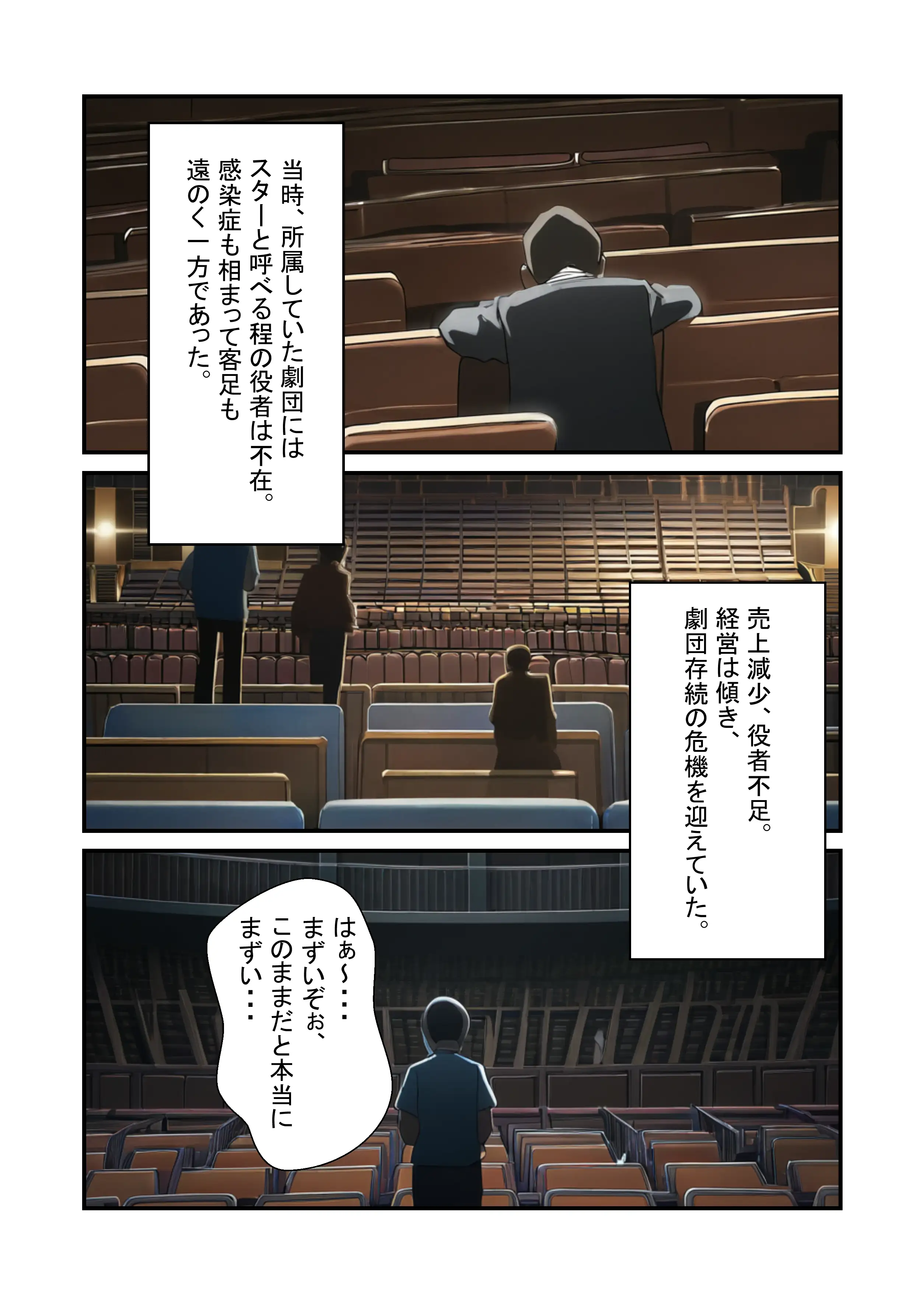 黒●あかね 快楽堕ち枕営業 4ページ