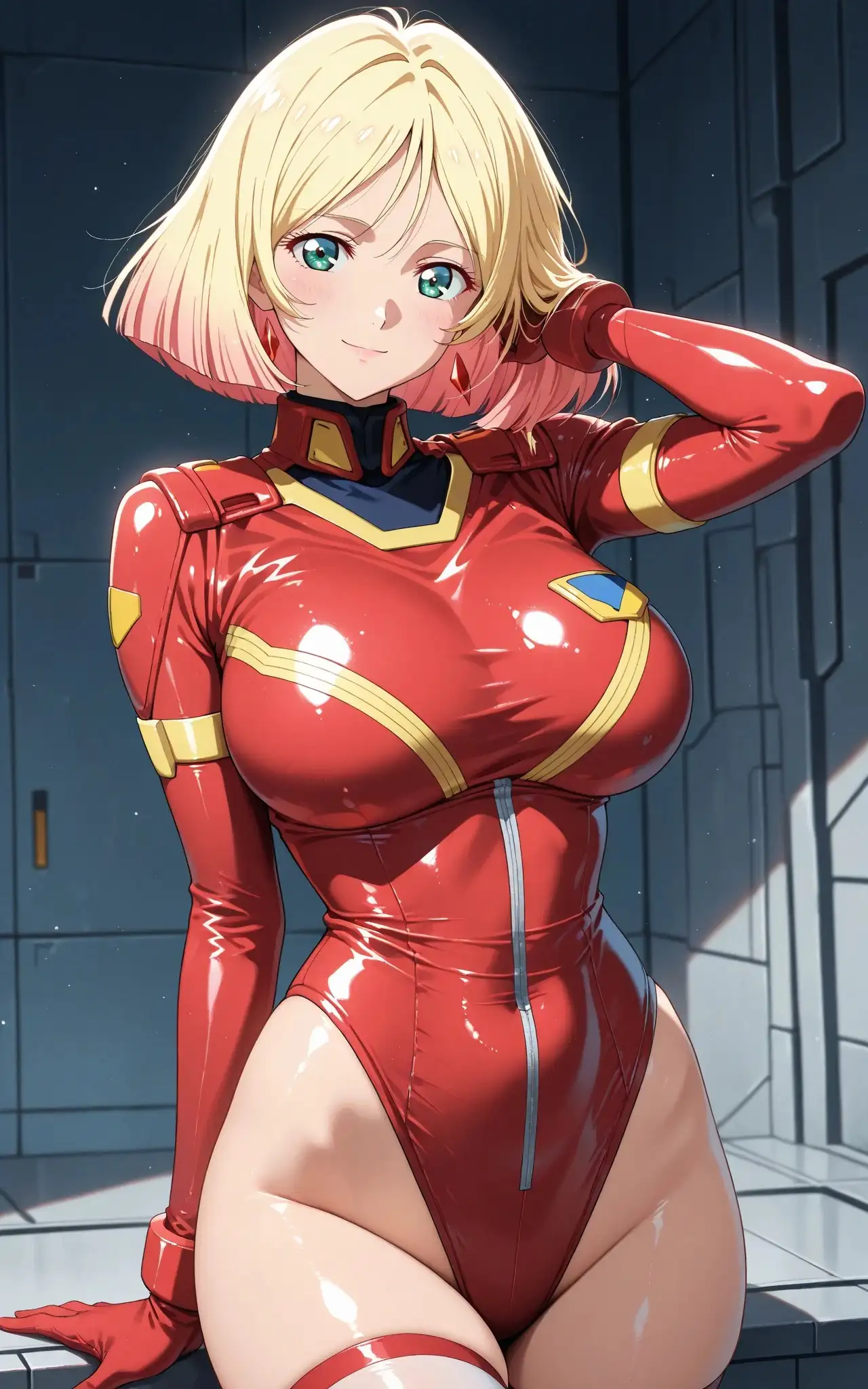 【発情美少女】機動戦士ガ☆ダム セイラ ☆ス編 3ページ