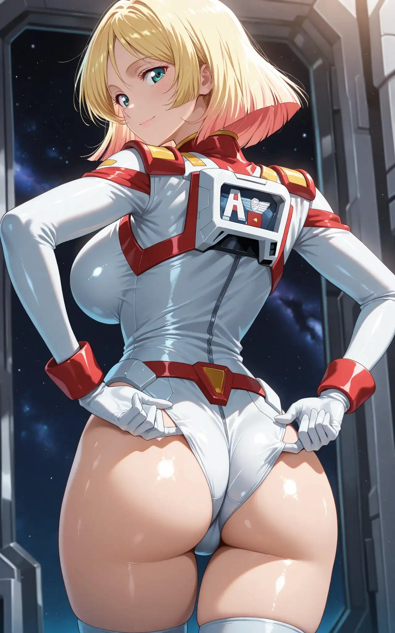 【発情美少女】機動戦士ガ☆ダム セイラ ☆ス編 8ページ