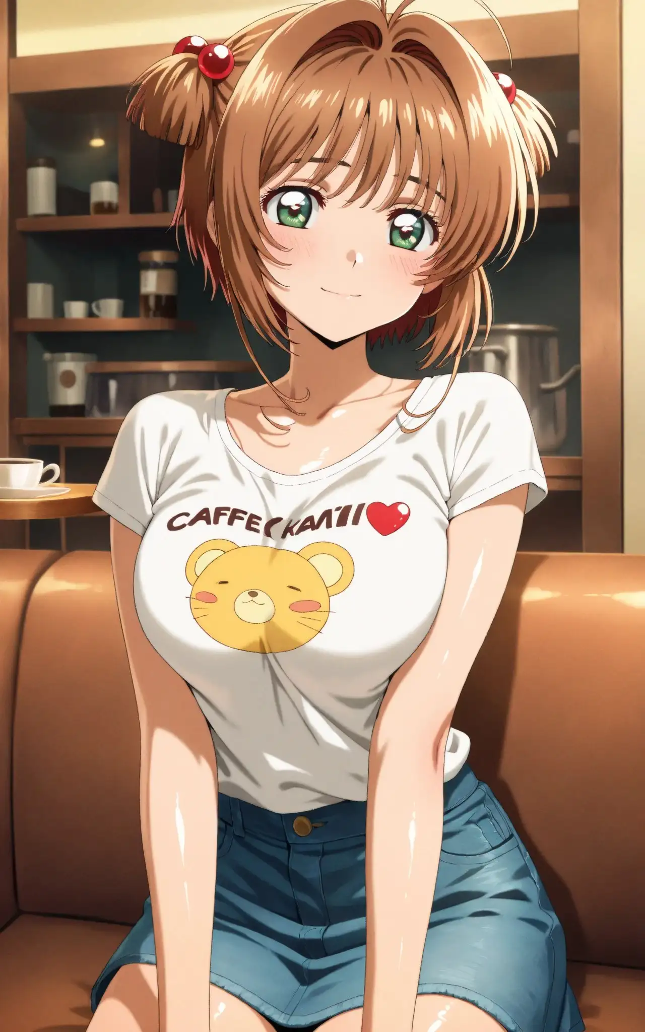 【発情美少女】カードキ〇プターさくら  木之〇桜 室内イチャイチャ編 3ページ