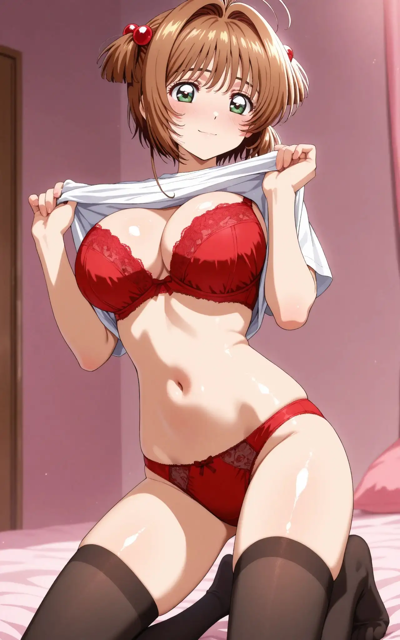 【発情美少女】カードキ〇プターさくら  木之〇桜 室内イチャイチャ編 6ページ