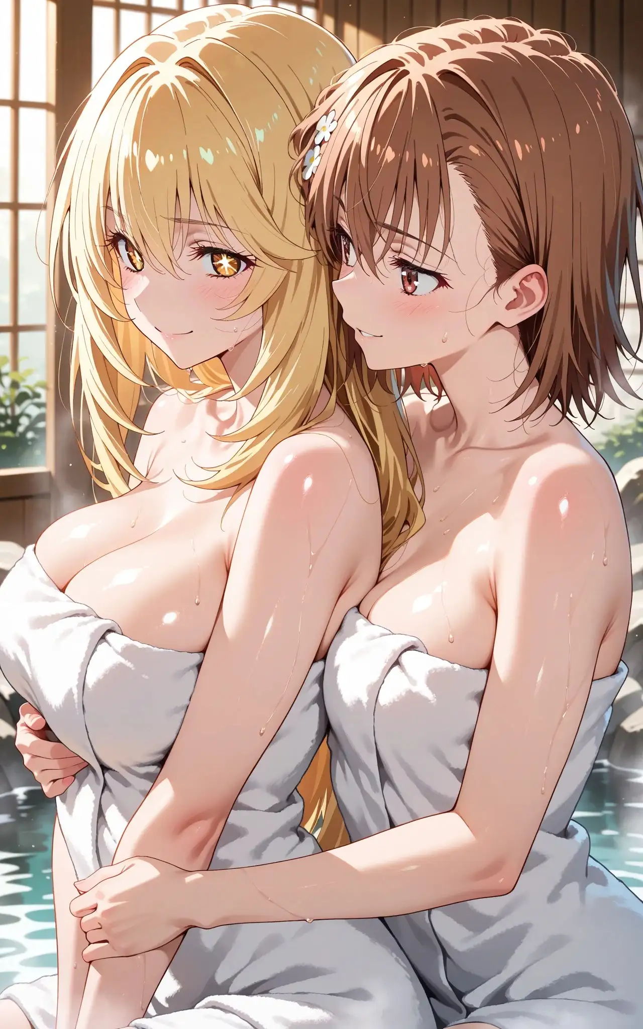 【百合】【発情美少女】とある科学〇超電磁砲 御坂〇琴 × 食蜂〇祈 6ページ