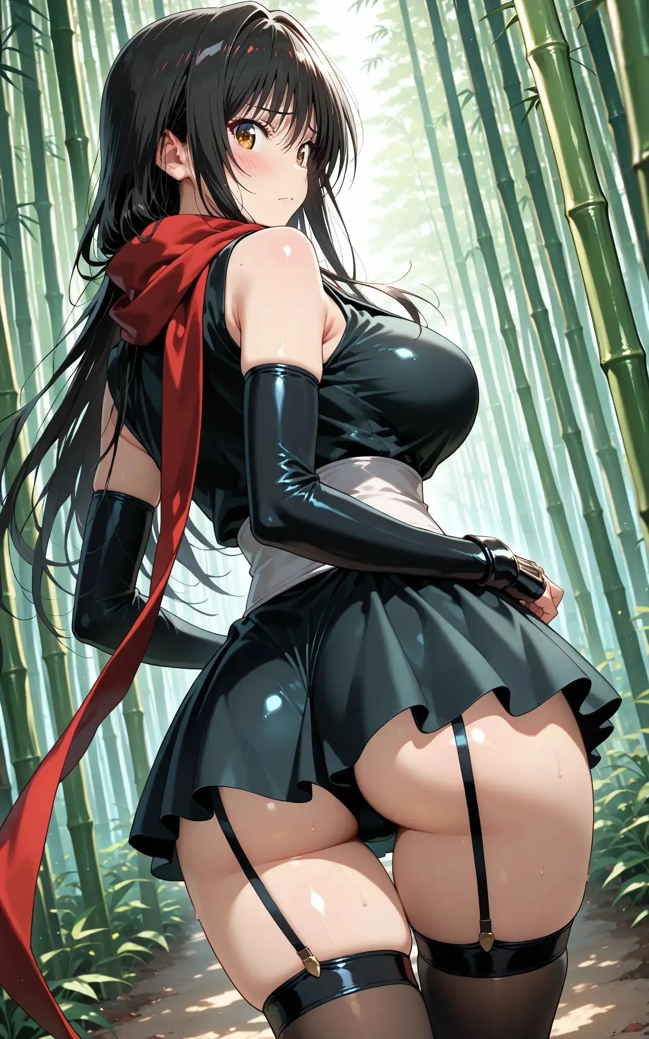 【発情ヒロイン】To L☆VEる -とらぶる- 古〇川唯 くのいち編 4ページ