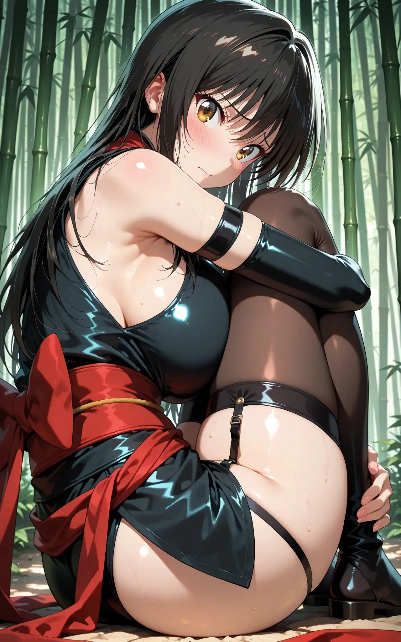 【発情ヒロイン】To L☆VEる -とらぶる- 古〇川唯 くのいち編 5ページ