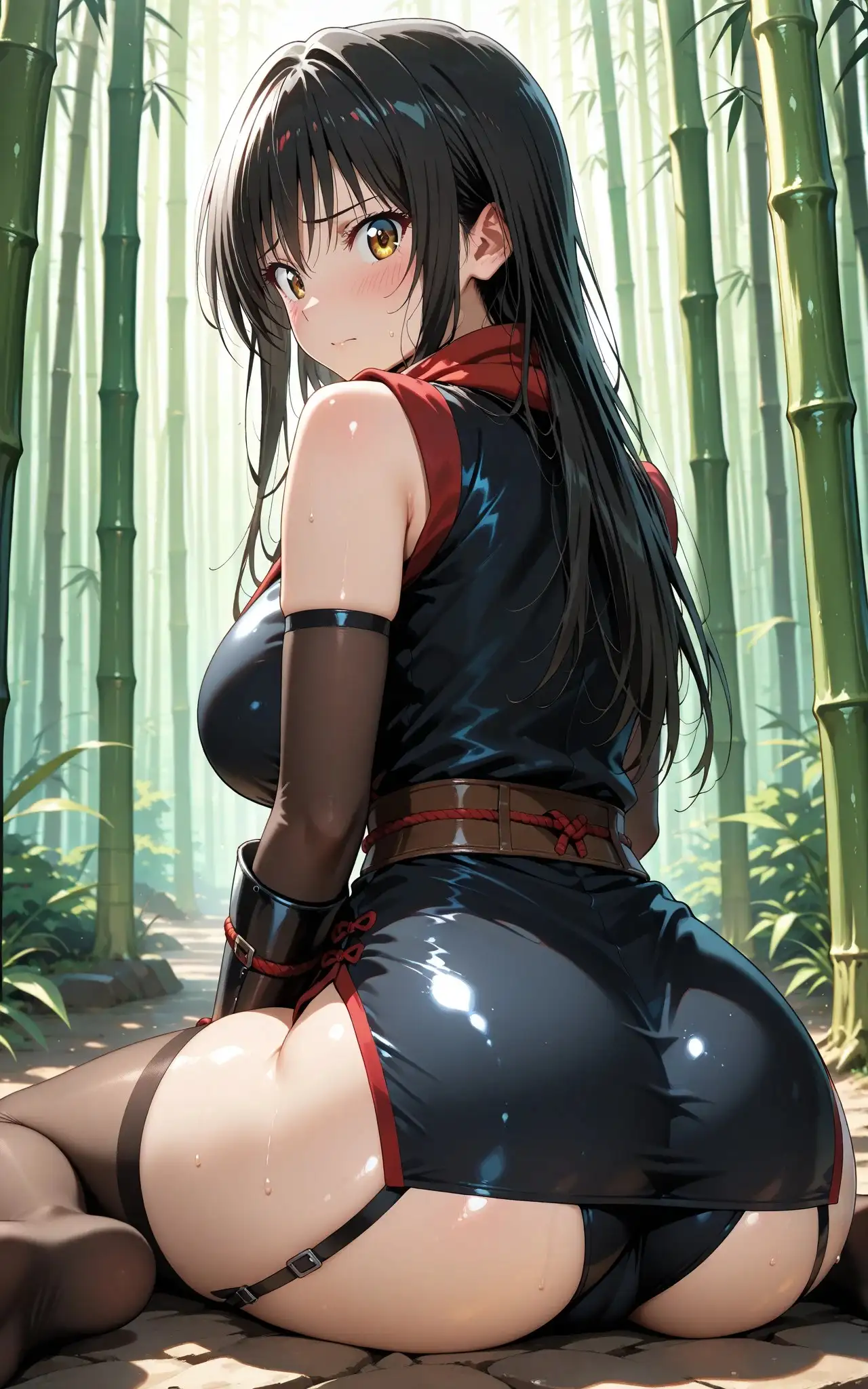 【発情ヒロイン】To L☆VEる -とらぶる- 古〇川唯 くのいち編 8ページ