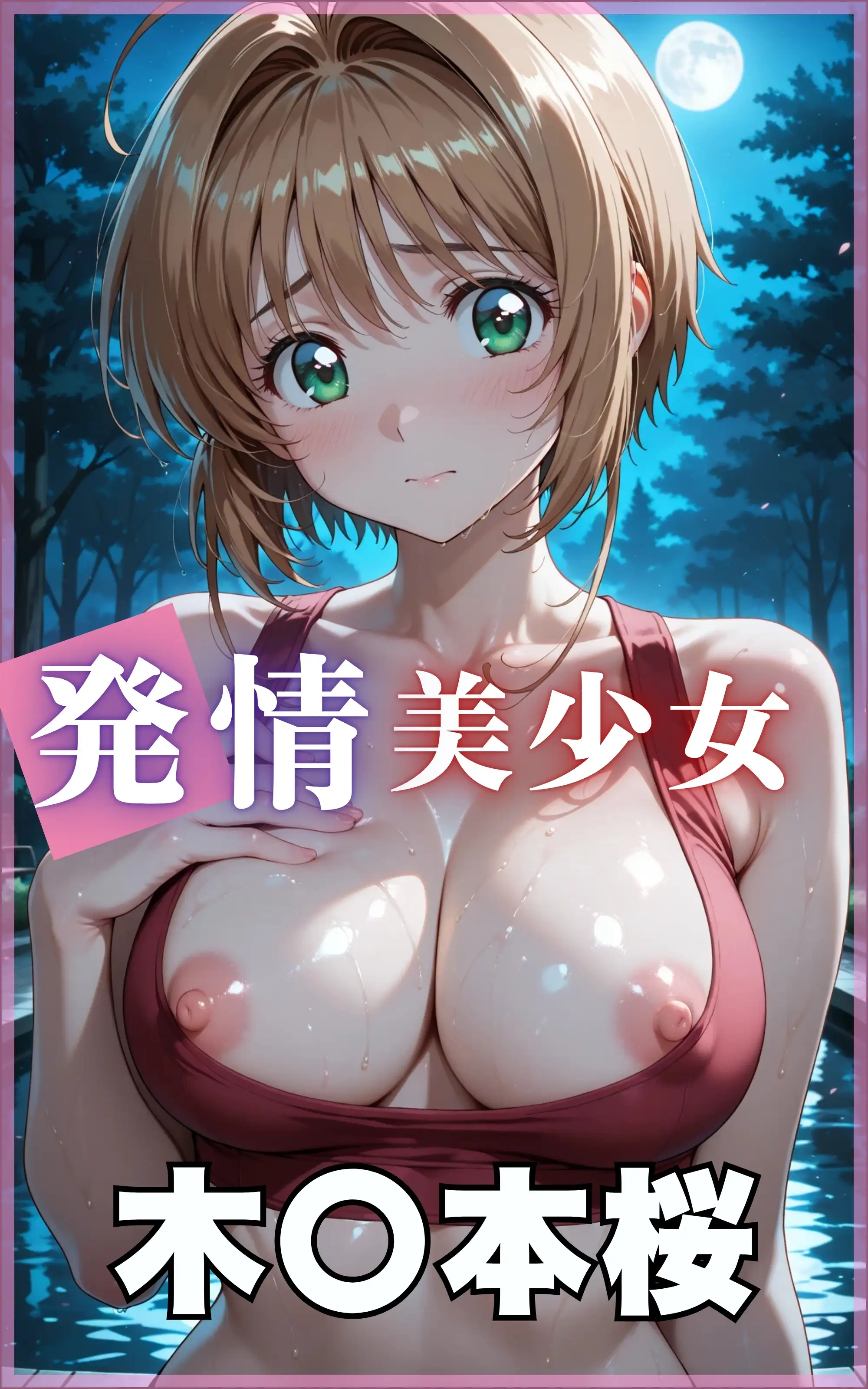 【発情ヒロイン】カードキ〇プターさくら 木〇本桜 屋外ブルマ編 1ページ