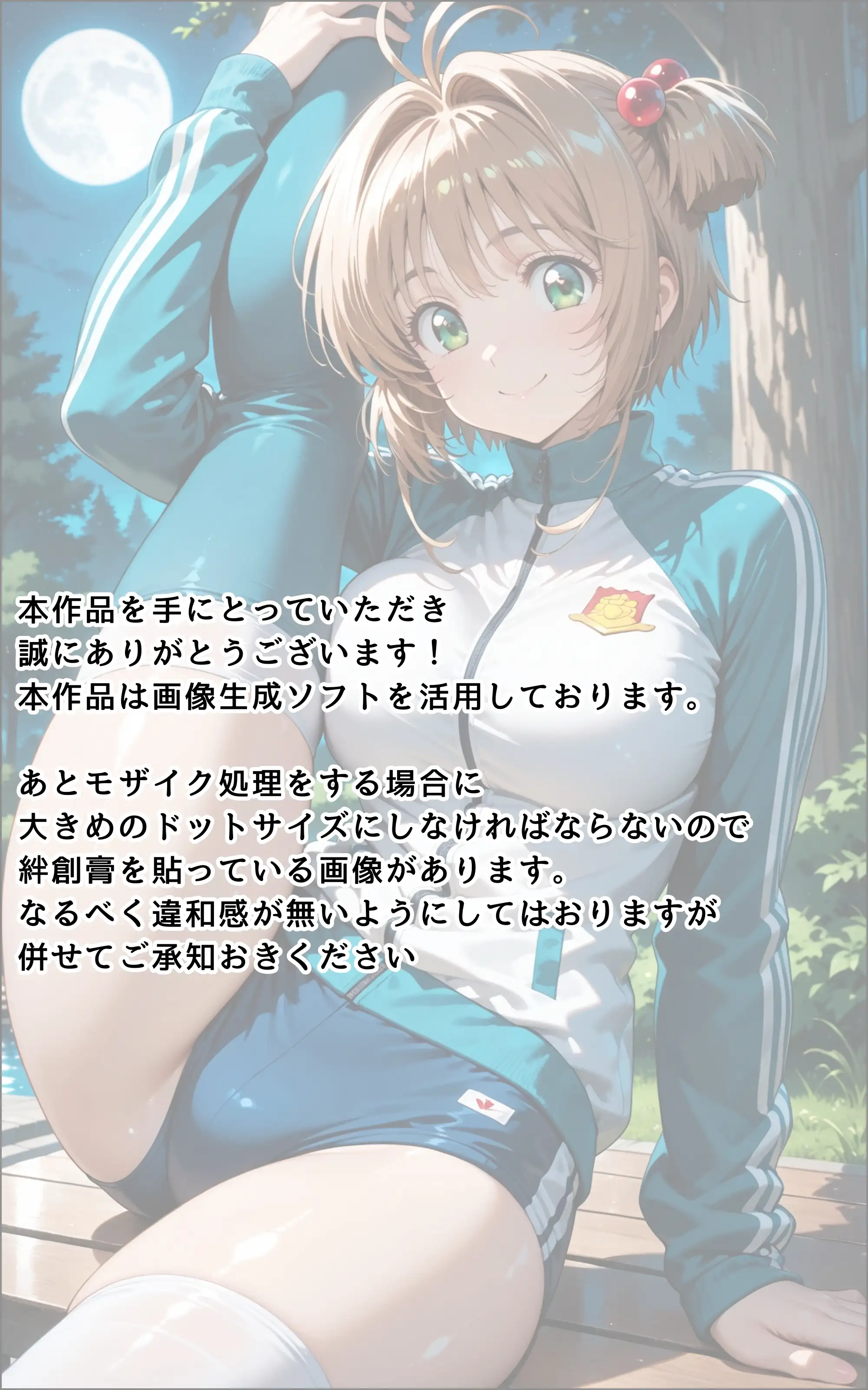 【発情ヒロイン】カードキ〇プターさくら 木〇本桜 屋外ブルマ編 2ページ