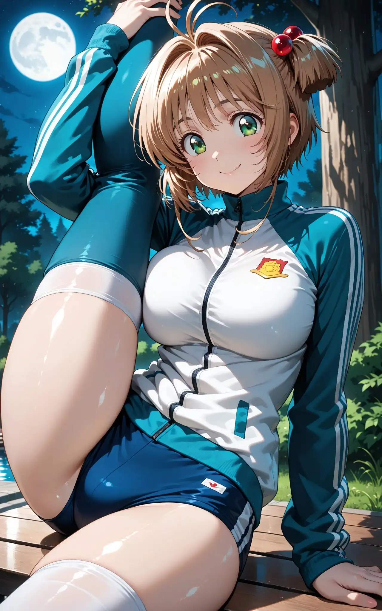 【発情ヒロイン】カードキ〇プターさくら 木〇本桜 屋外ブルマ編 3ページ