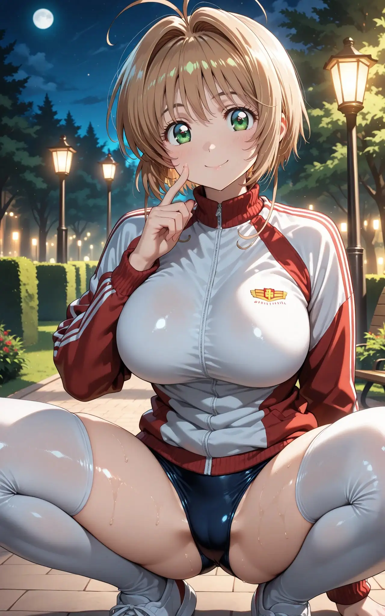 【発情ヒロイン】カードキ〇プターさくら 木〇本桜 屋外ブルマ編 5ページ